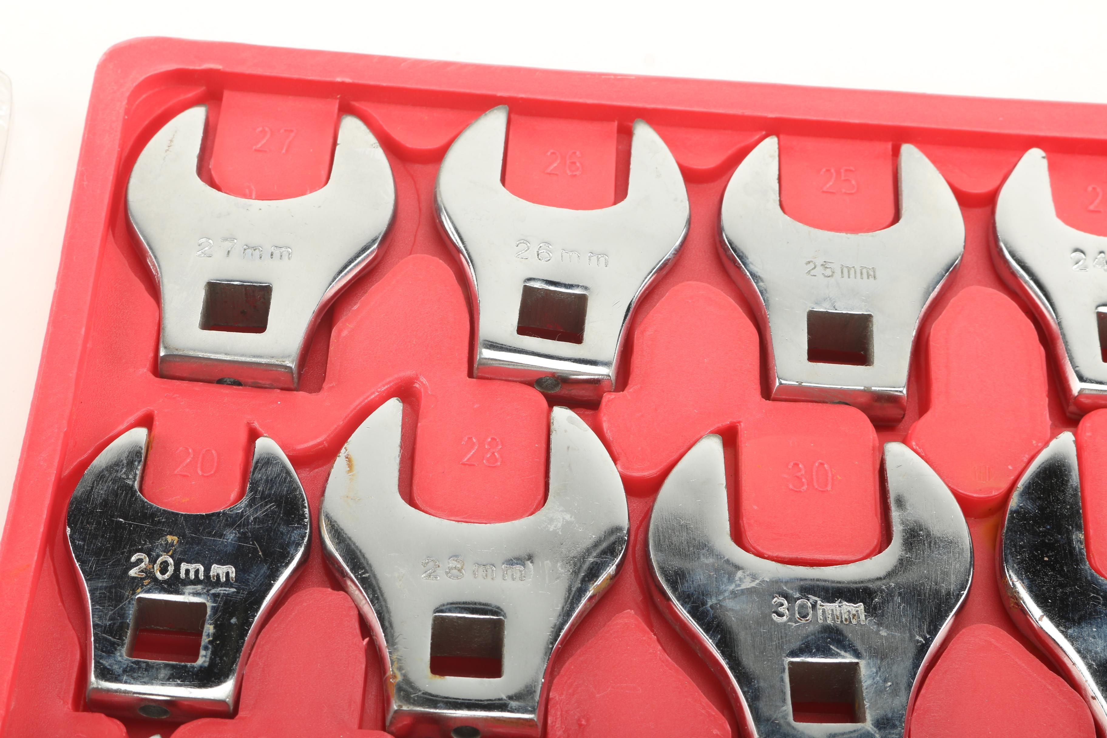 Crowfoot Wrench Set EBTH