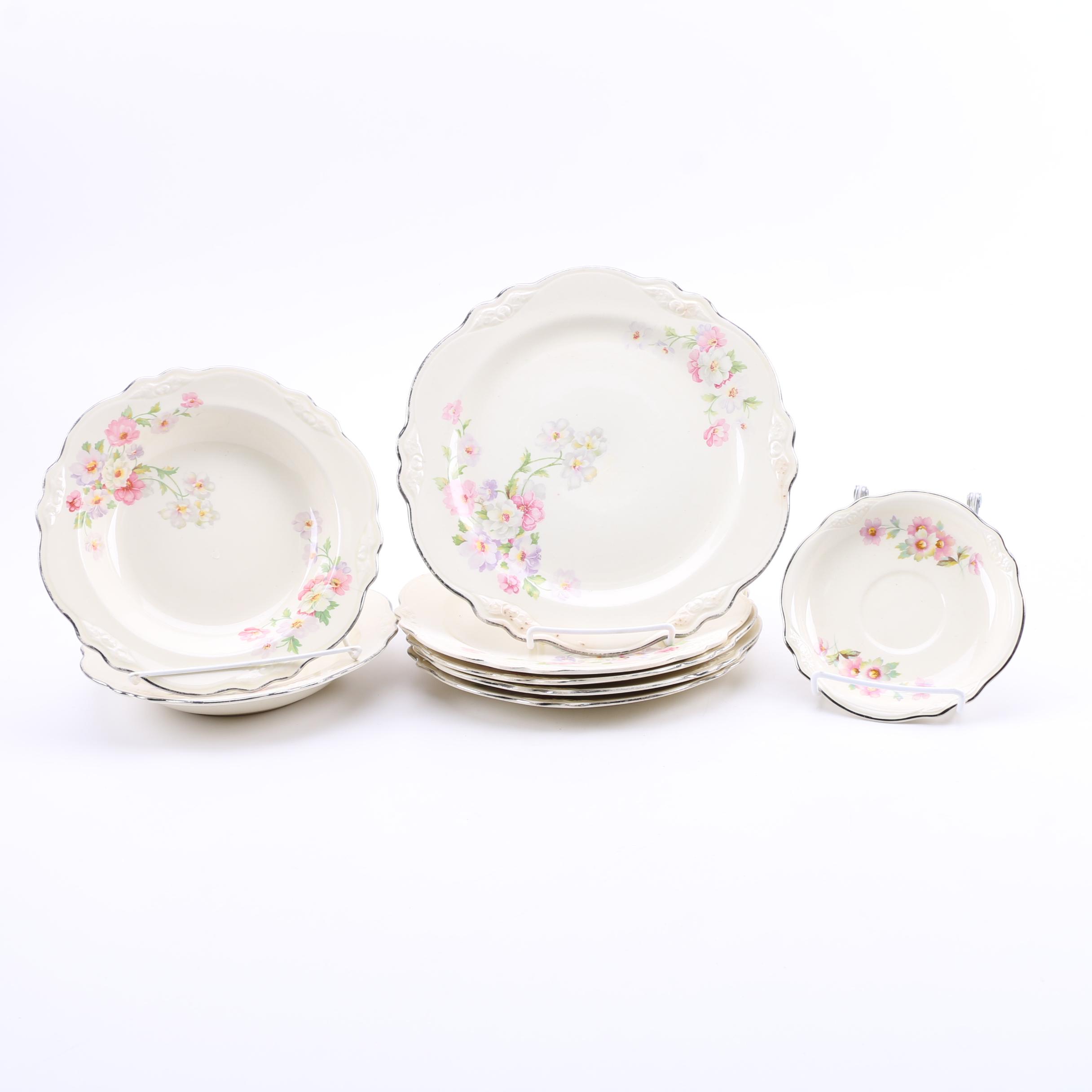 Homer Laughlin "Virginia Rose" Dinnerware | EBTH