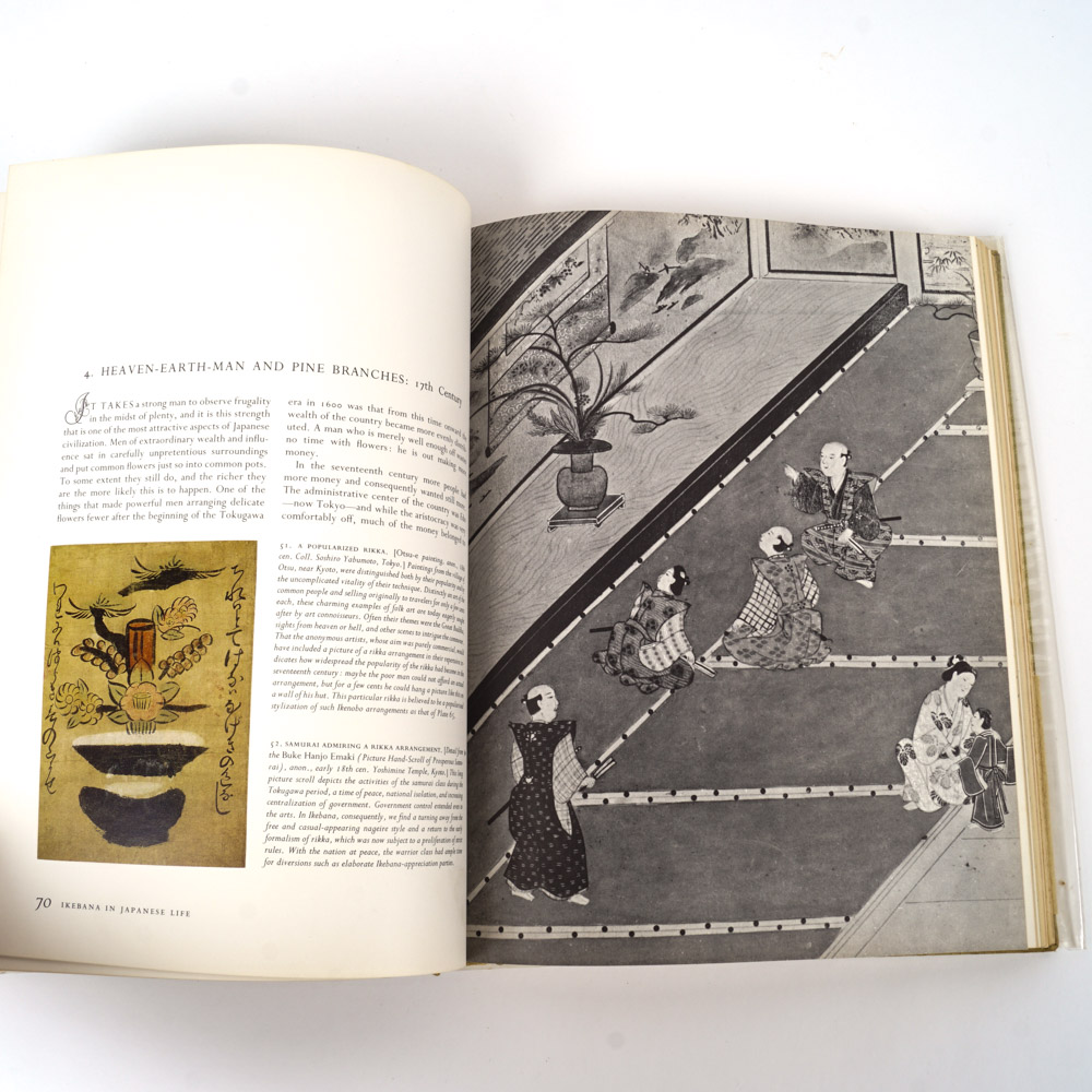 Vintage First Edition Japanese Book "The Masters Book of Ikebana" EBTH