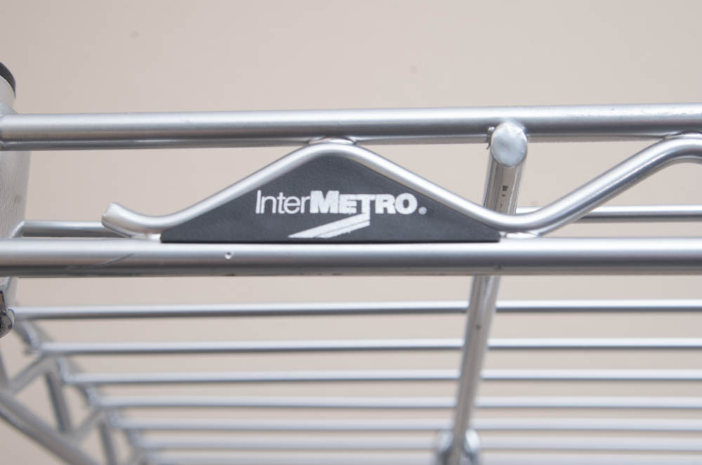 InterMetro Clothes Rack With Canvas Cover EBTH