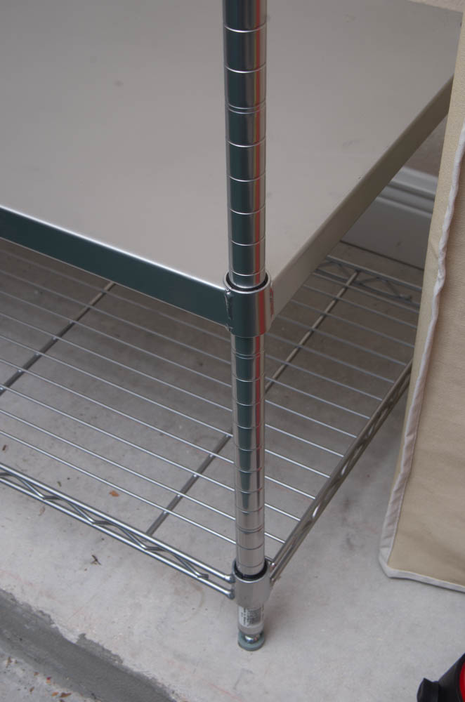 InterMetro Clothes Rack With Canvas Cover EBTH