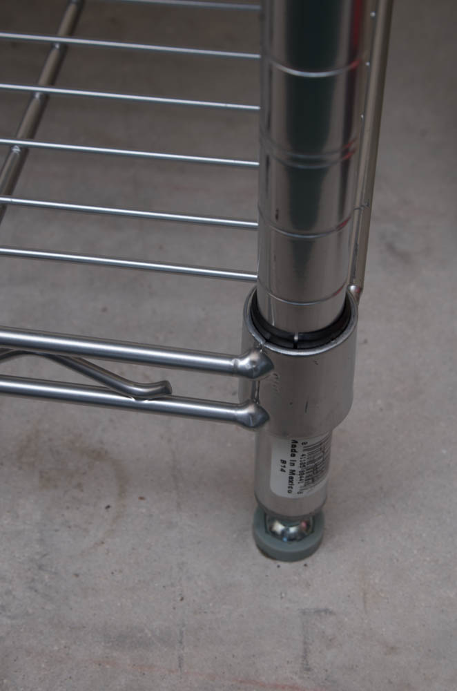 InterMetro Clothes Rack With Canvas Cover EBTH