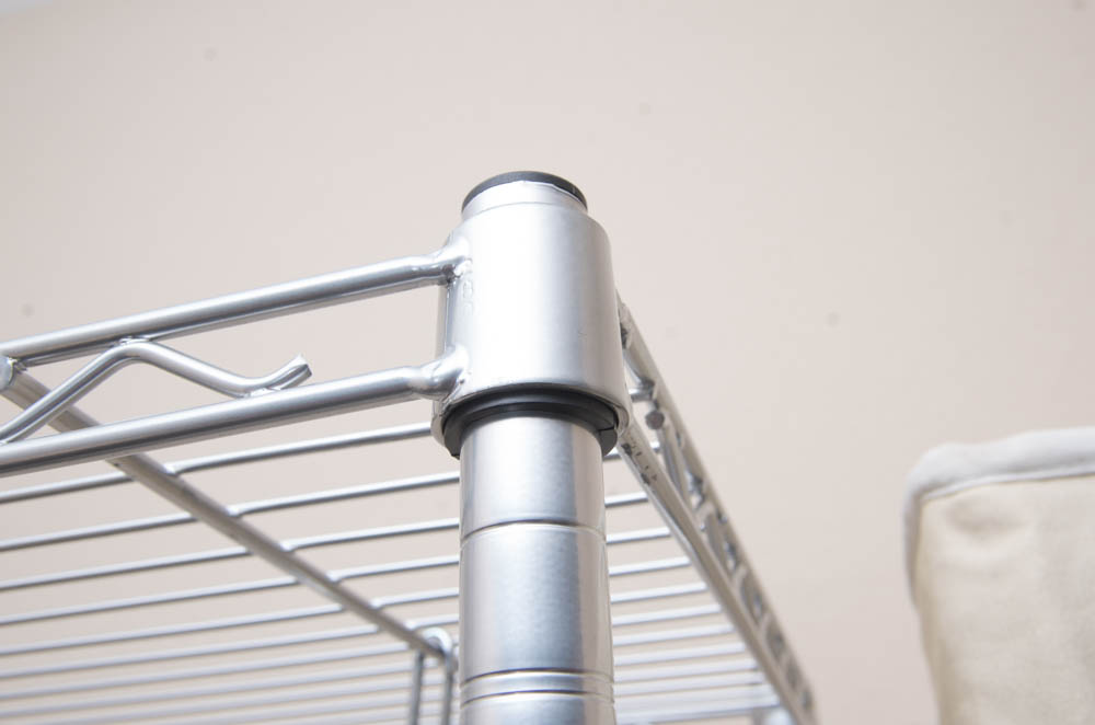 InterMetro Clothes Rack With Canvas Cover EBTH