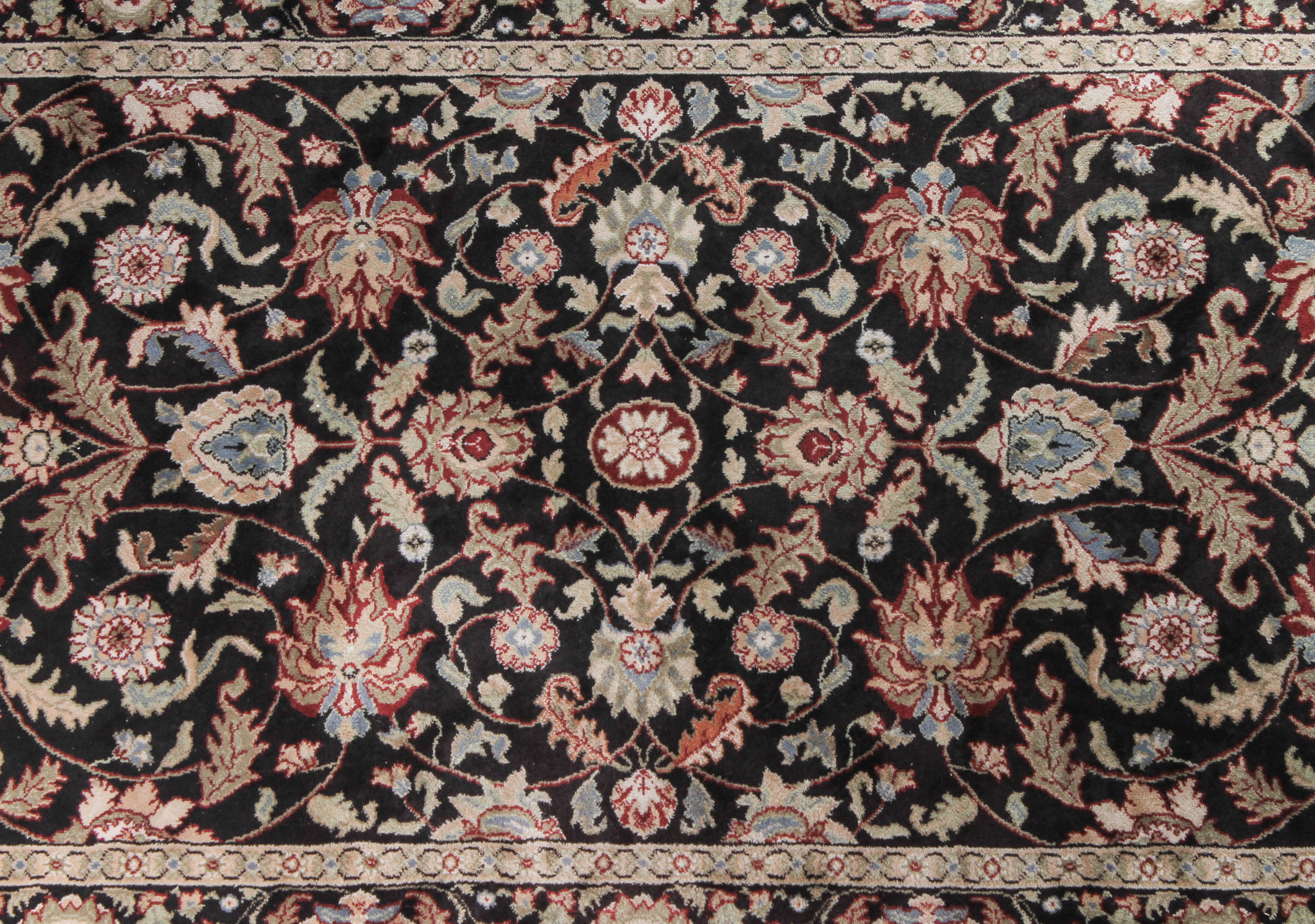 Belgian Karastan Palazzo "Verona Black" Area Rug EBTH