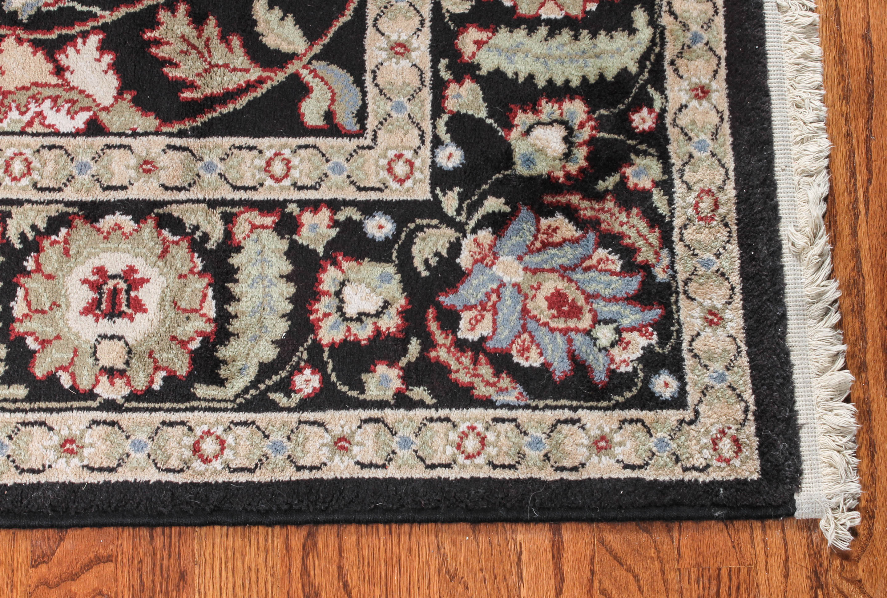 Belgian Karastan Palazzo "Verona Black" Area Rug EBTH
