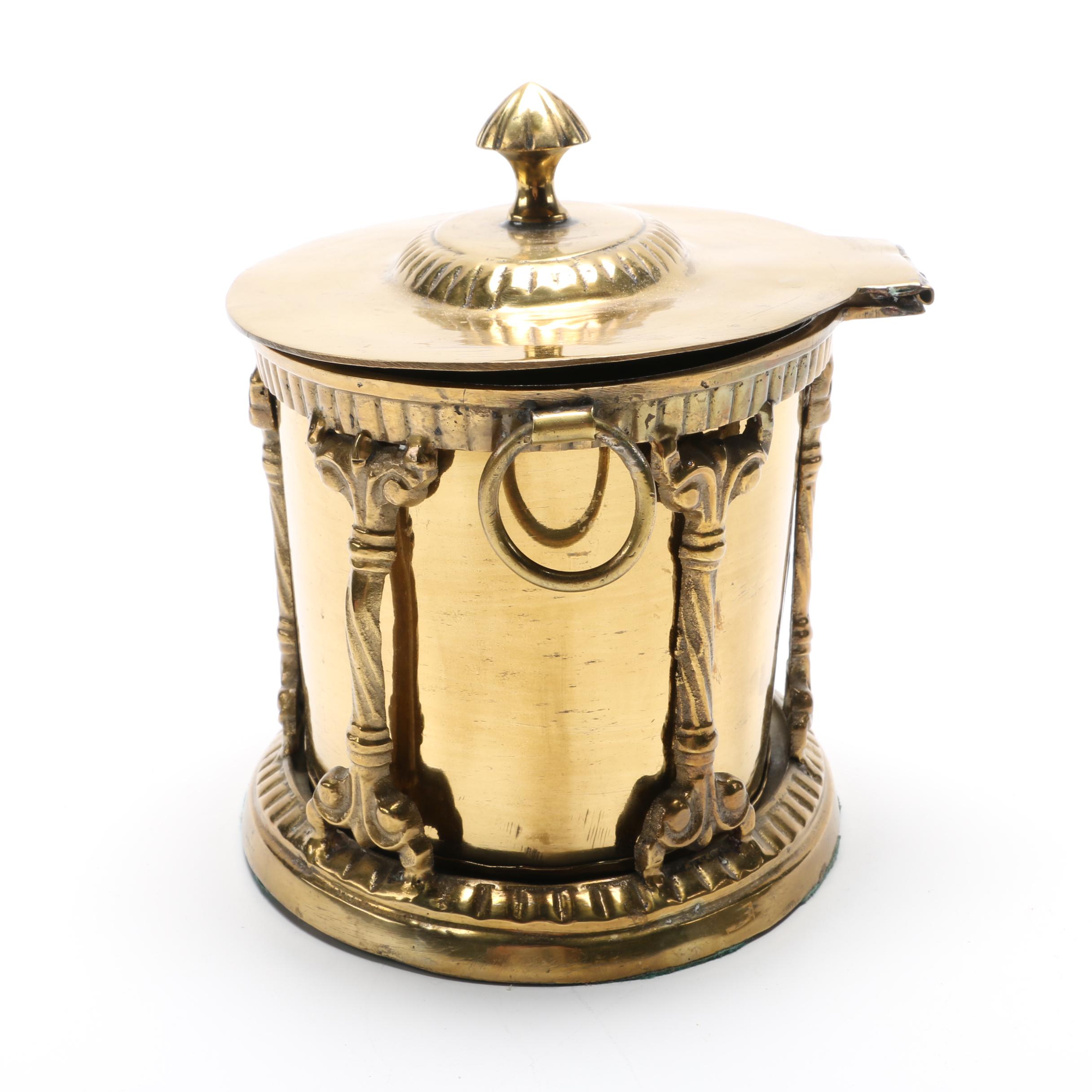 Decorative Crafts Inc. Brass Container EBTH