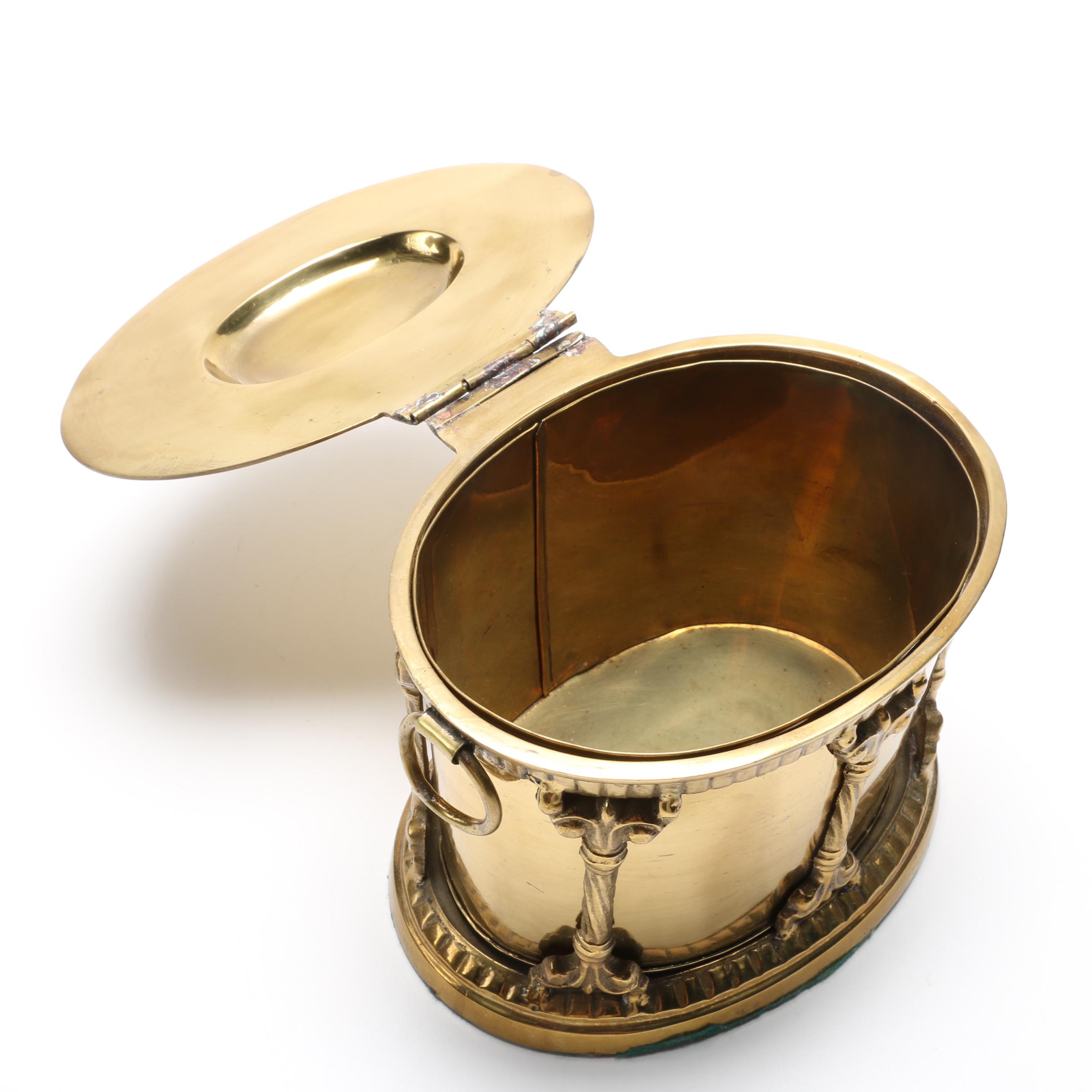 Decorative Crafts Inc. Brass Container EBTH