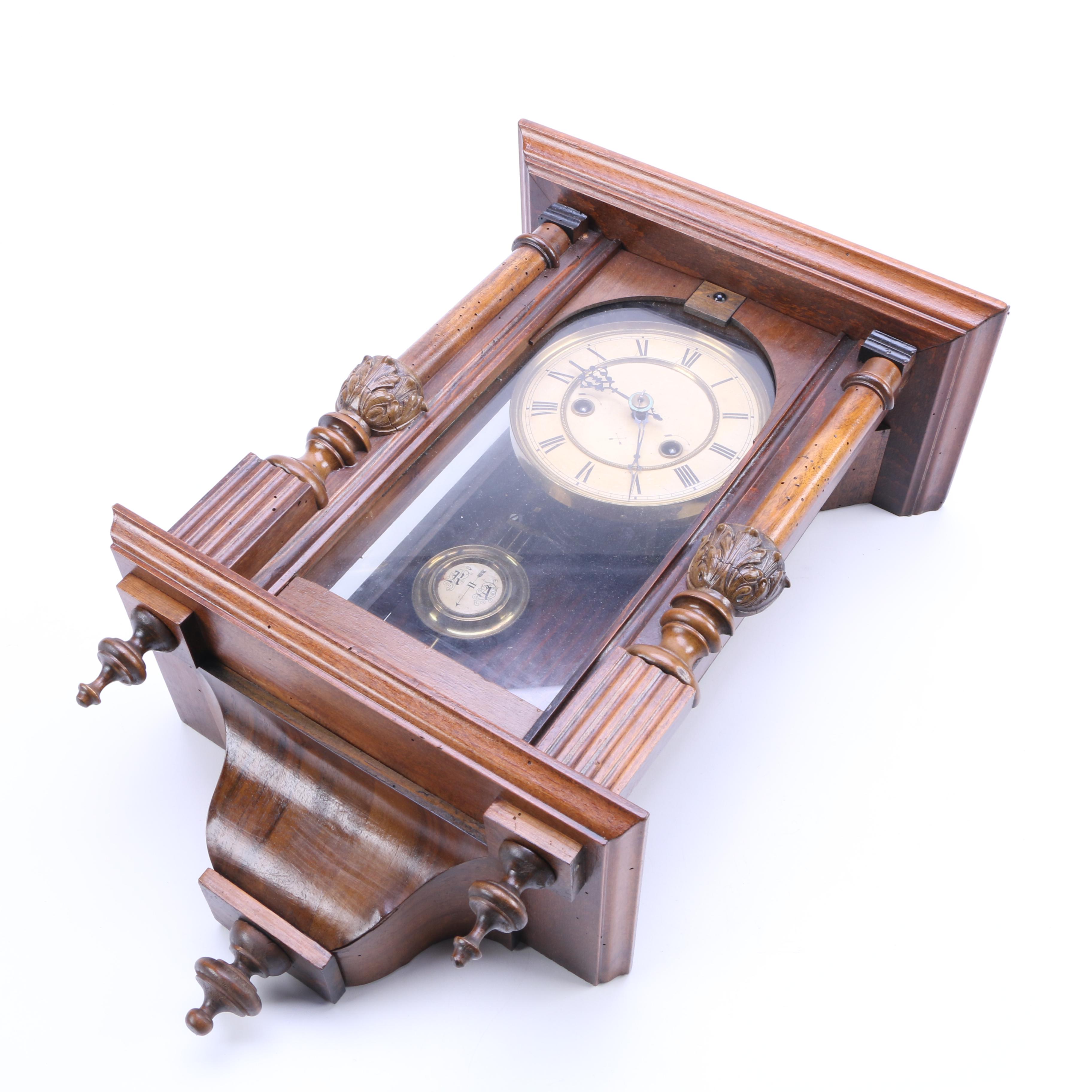 Early 20th Century German Pfeilkreuz Wall Clock EBTH