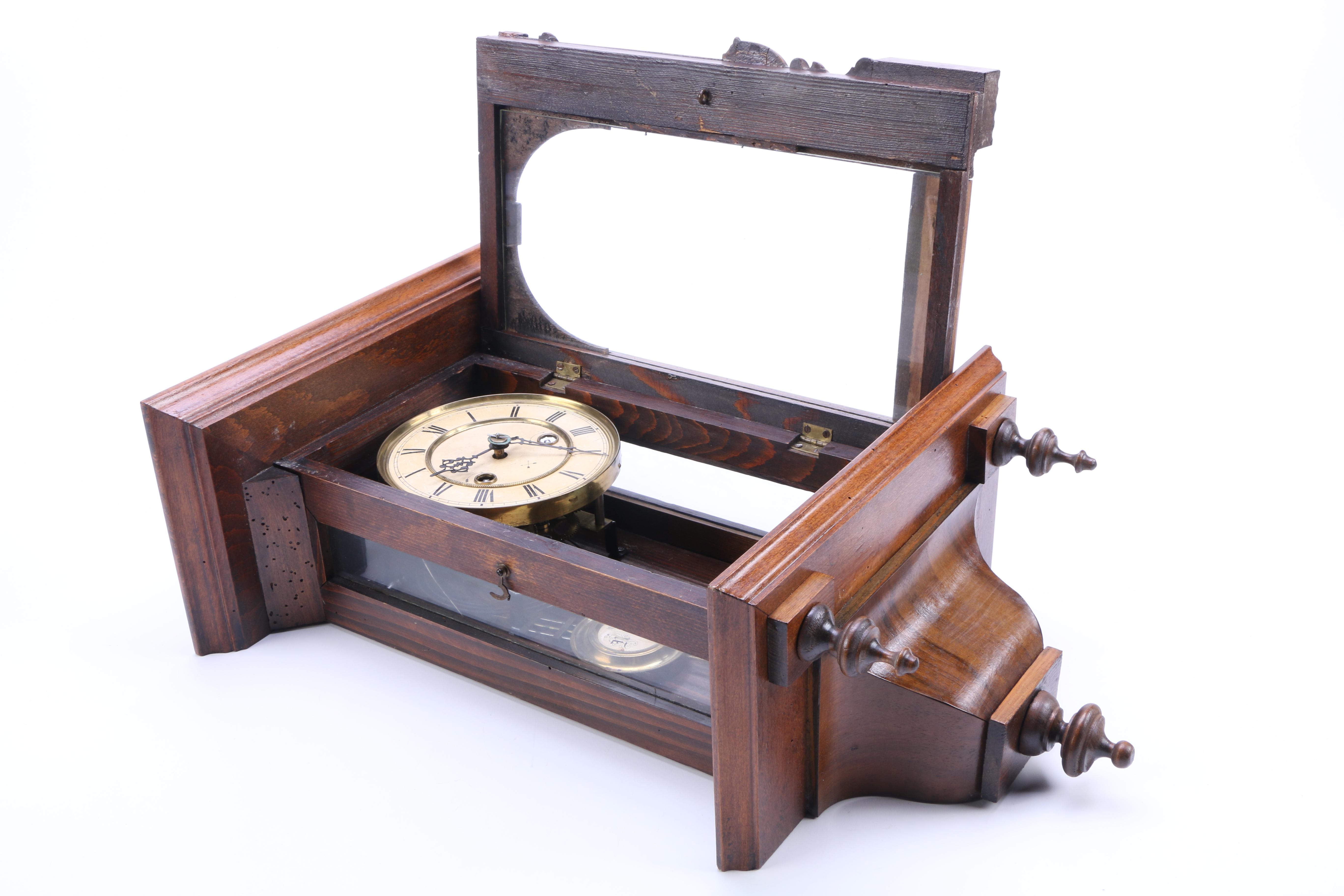 Early 20th Century German Pfeilkreuz Wall Clock EBTH