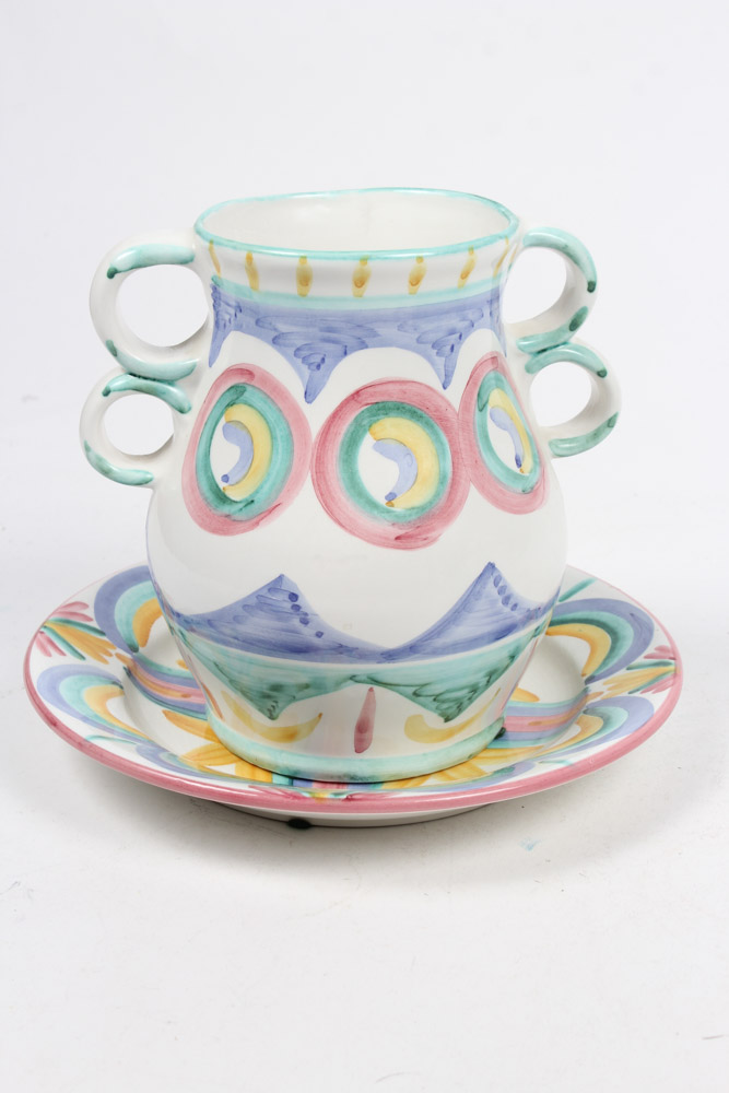 Decorative Vietri Pottery Assortment EBTH