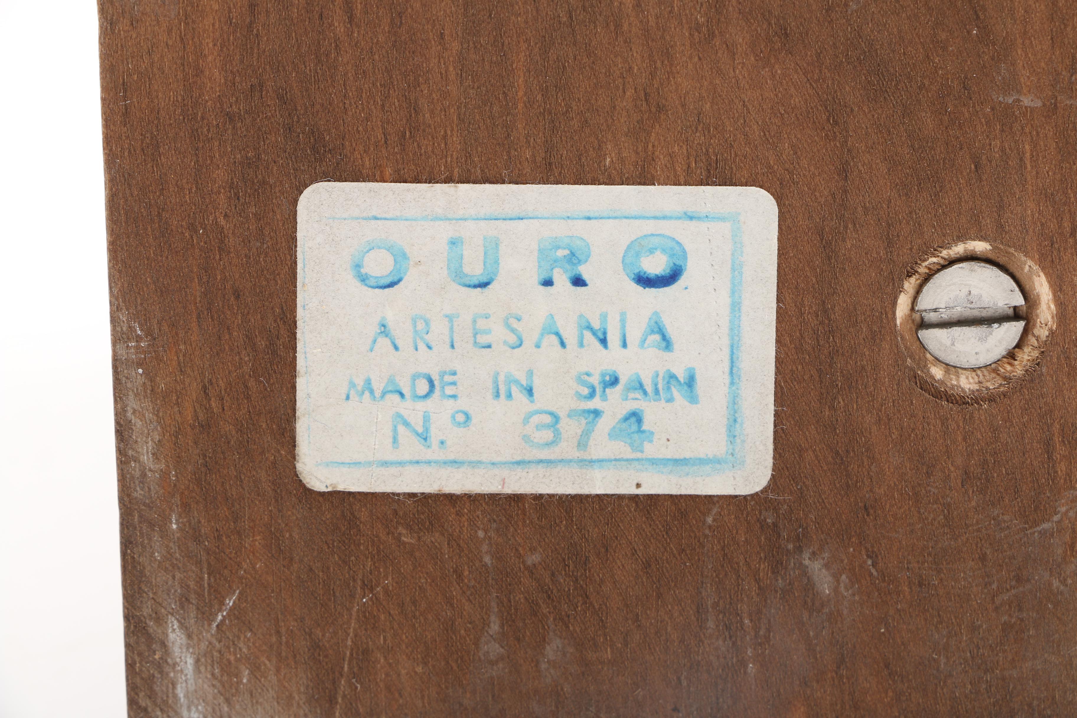 Spanish Carved Wood Bookends EBTH