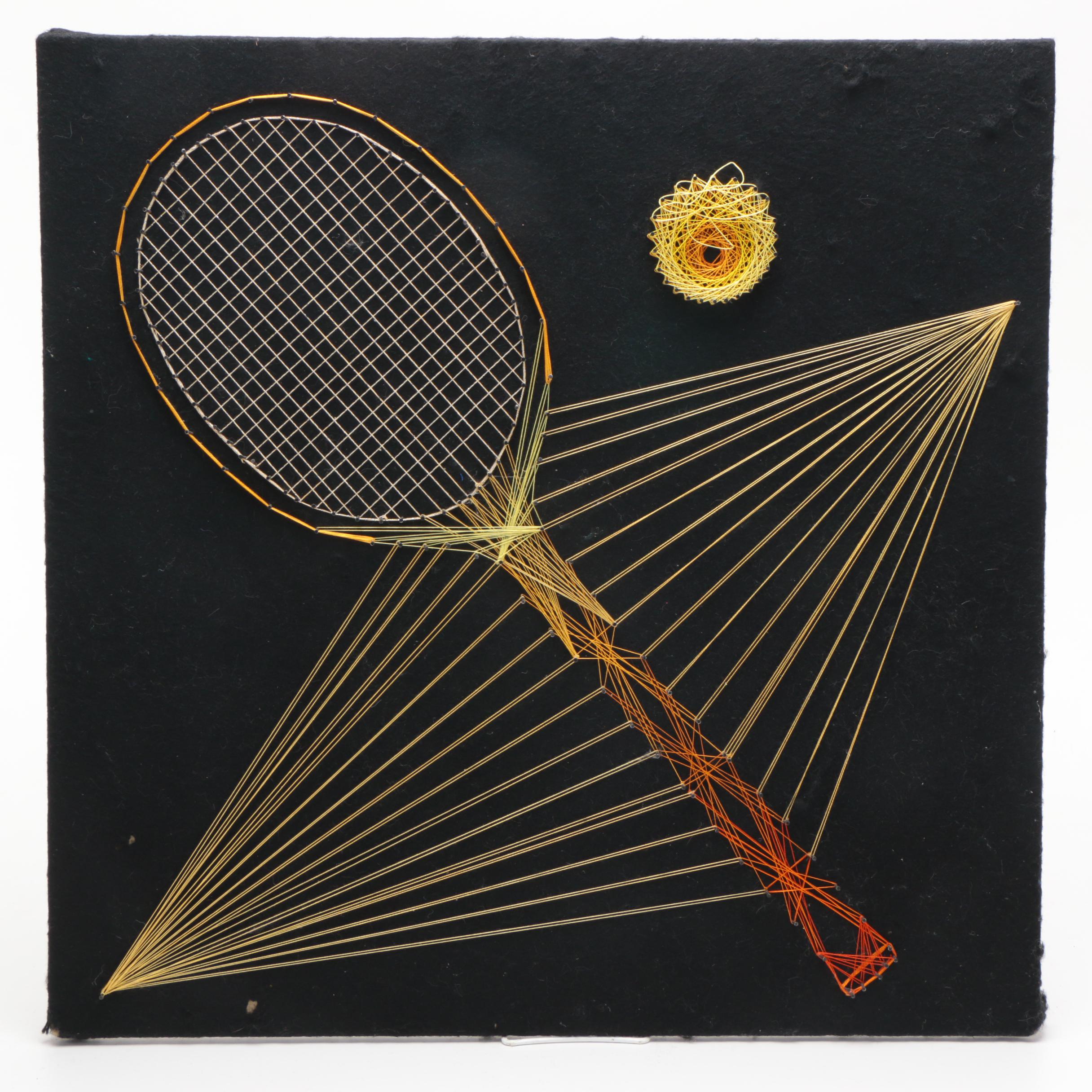 Abstract String Artworks On Board | EBTH