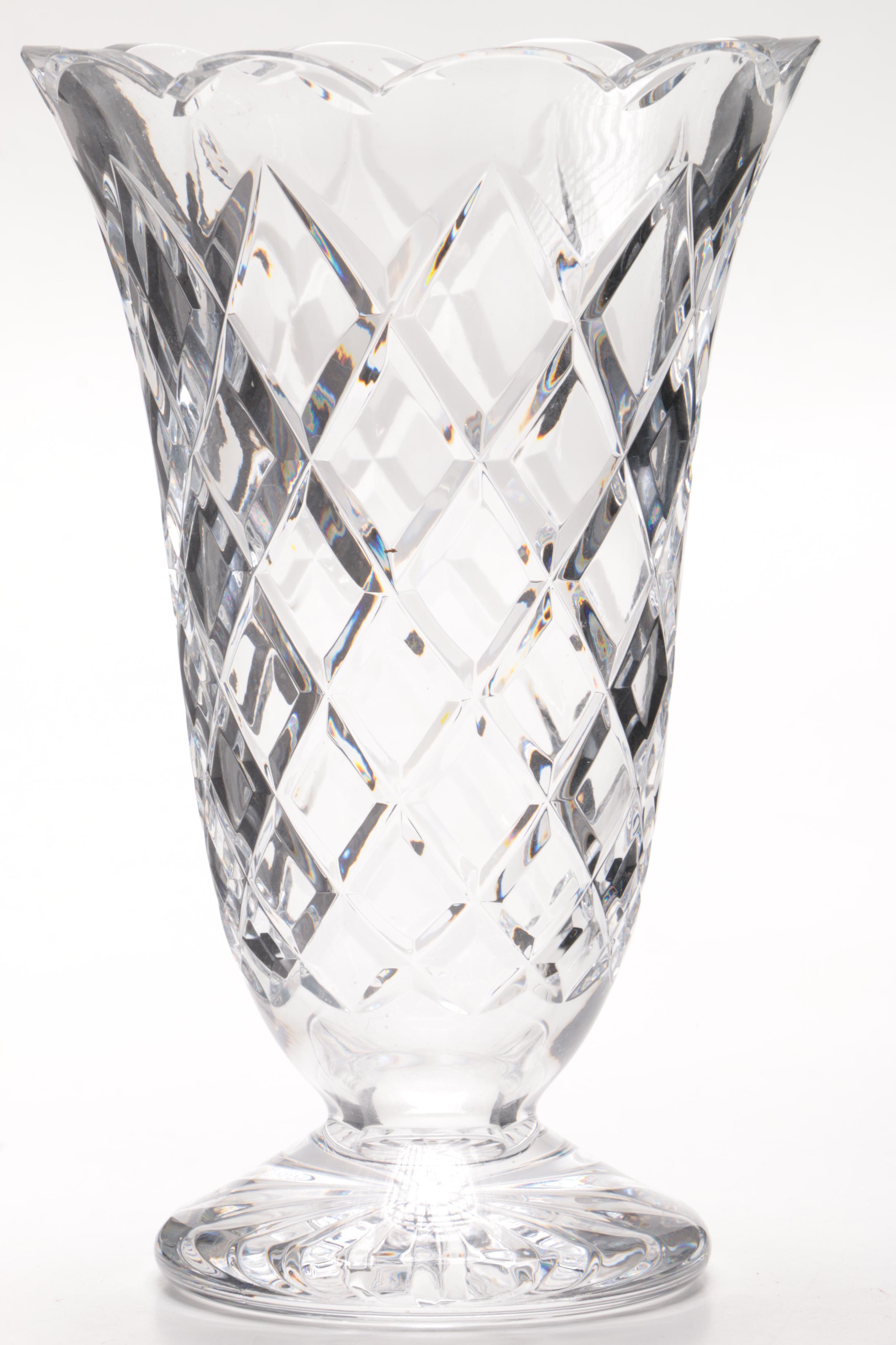 Waterford Crystal Vase EBTH