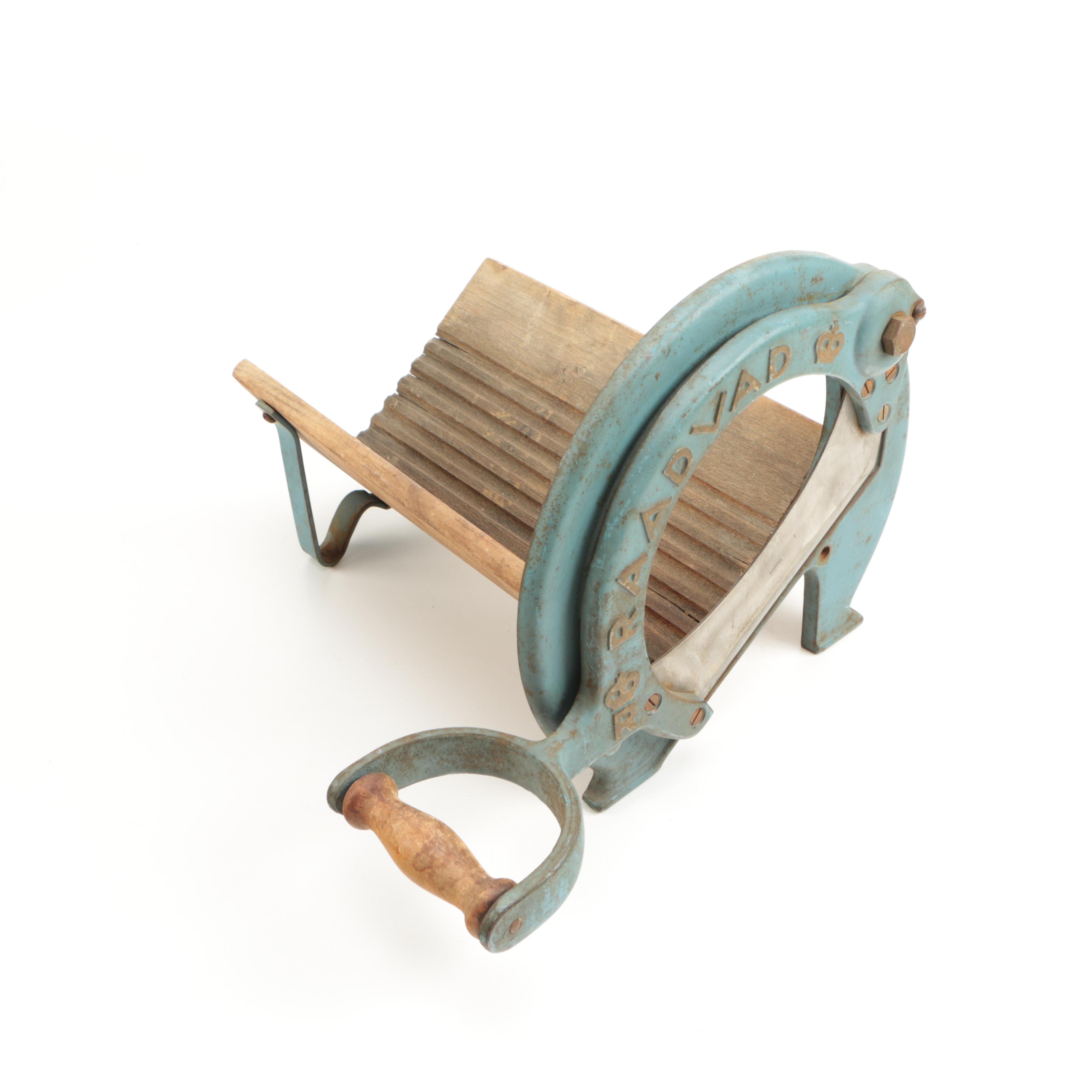 Vintage Danish Raadvad Bread Slicer EBTH