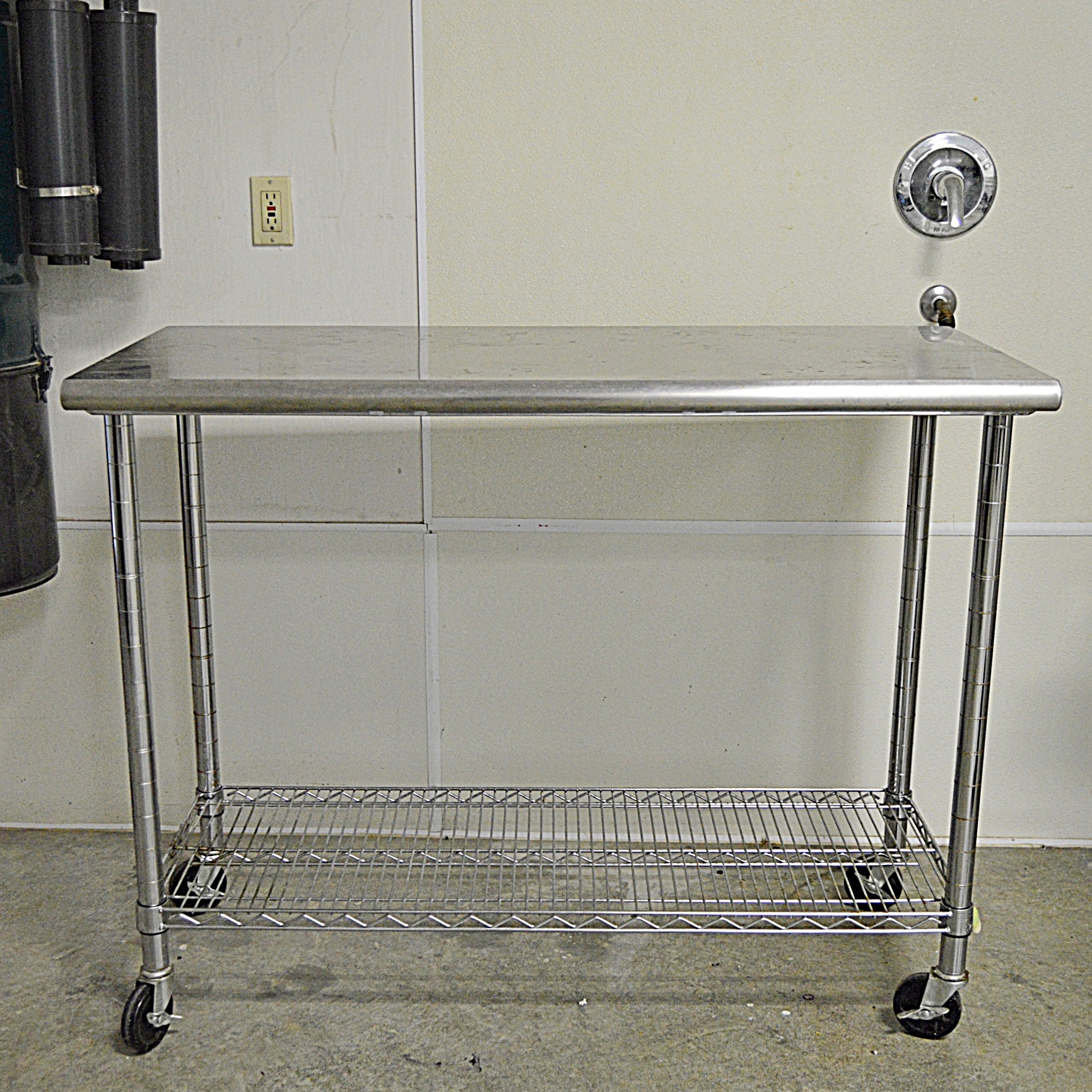 Industrial Stainless Steel Rolling Table EBTH