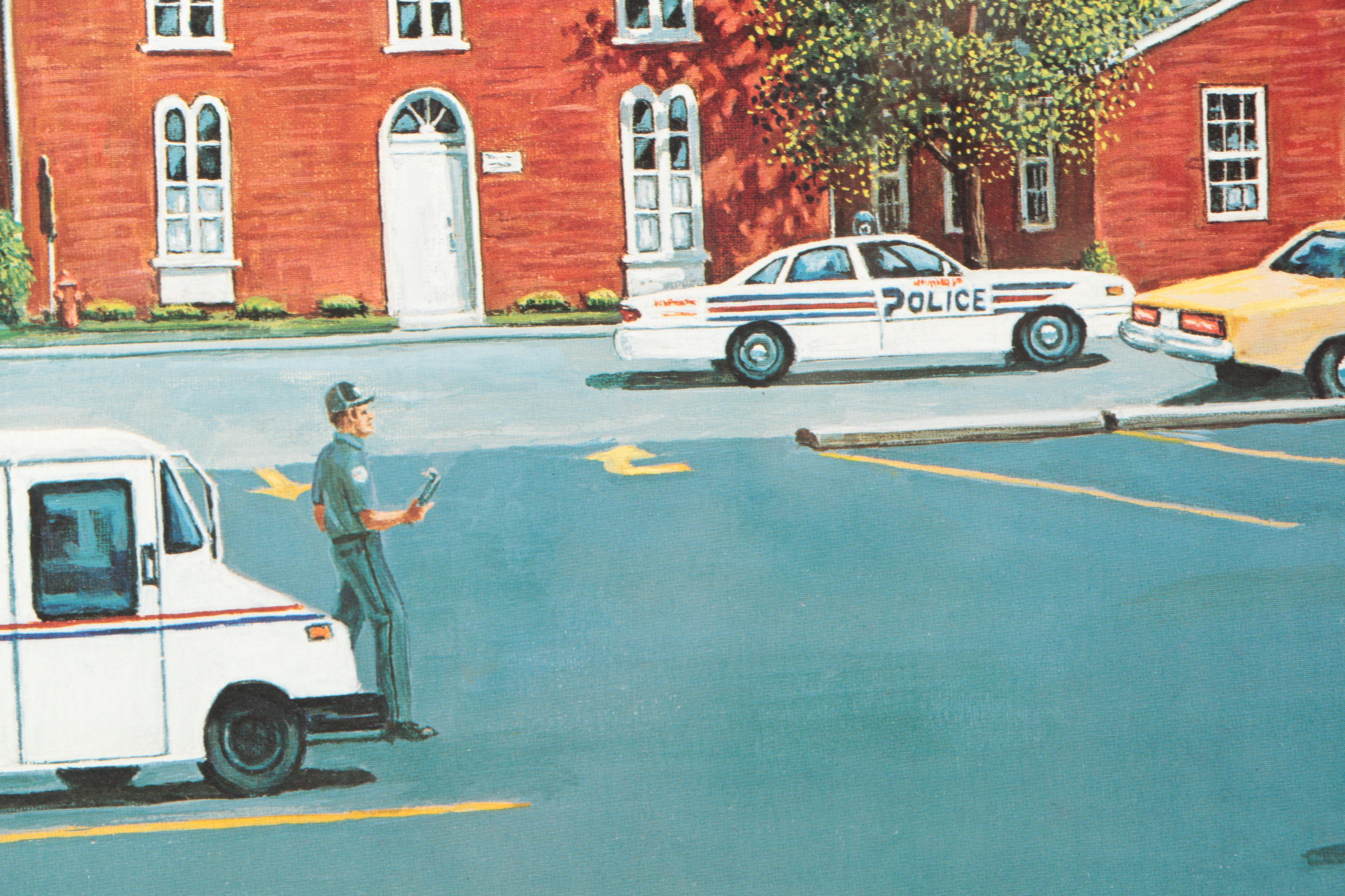 Signed Limited Edition Offset Lithograph After Glenn Robertson's "Logan