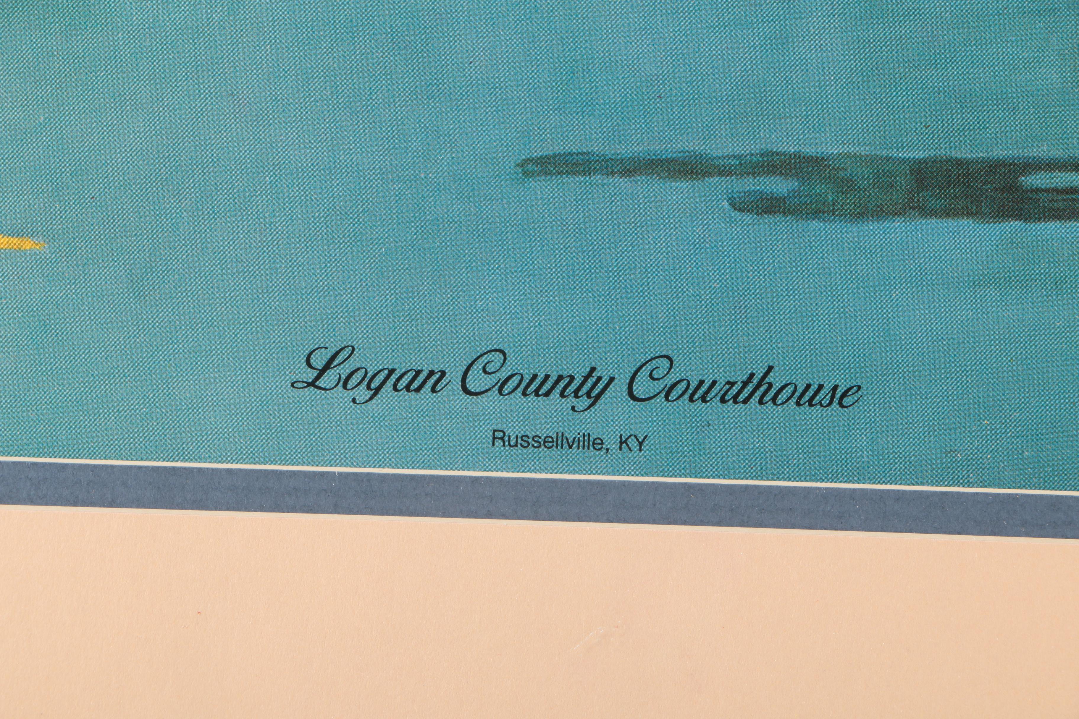 Signed Limited Edition Offset Lithograph After Glenn Robertson's "Logan