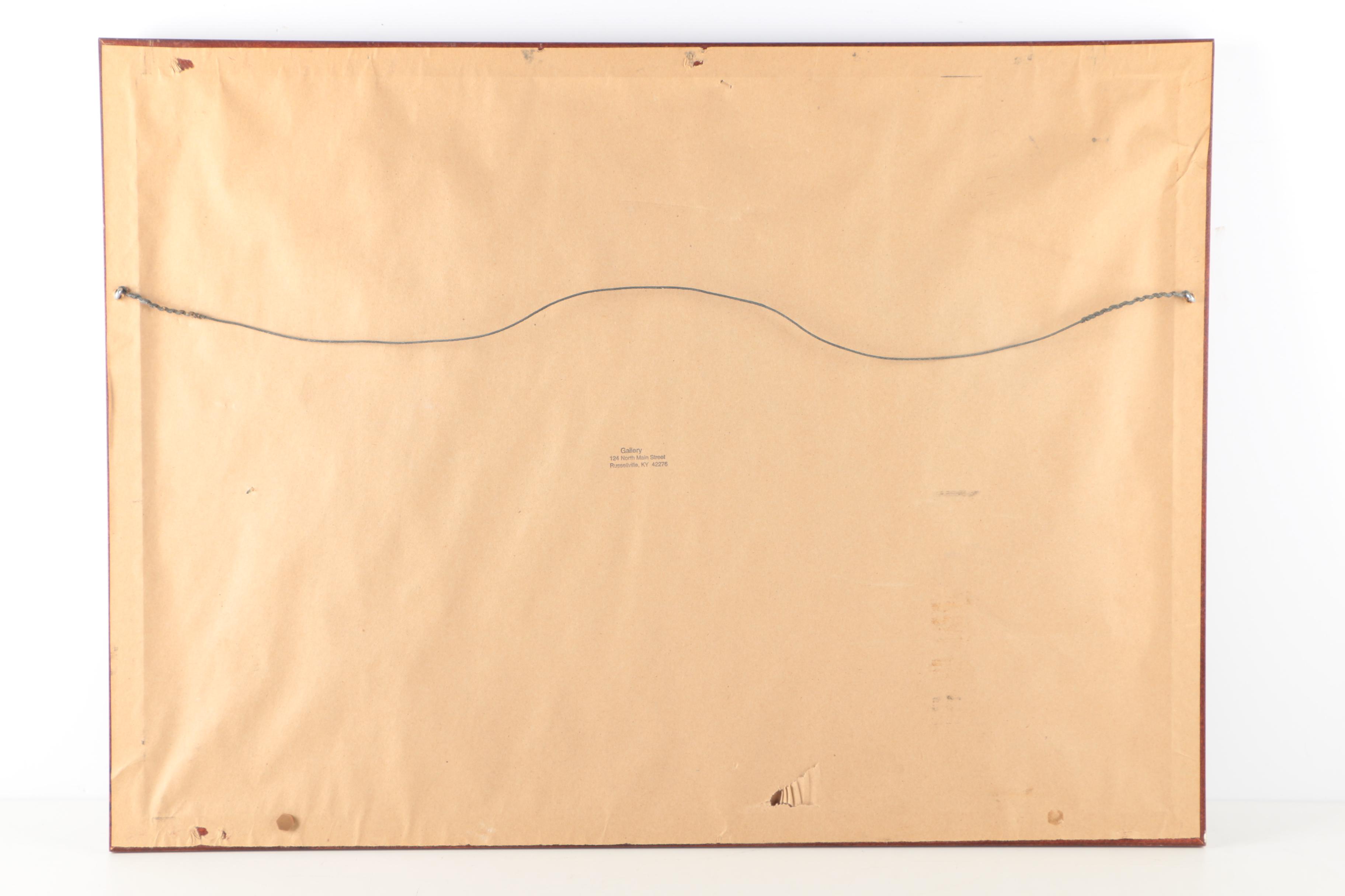 Signed Limited Edition Offset Lithograph After Glenn Robertson's "Logan County Courthouse" EBTH