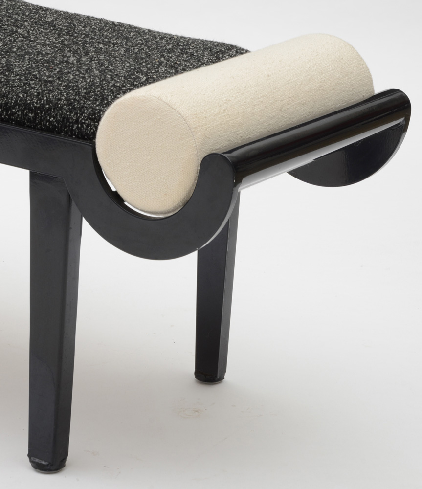 Black Metal Bed Bench EBTH