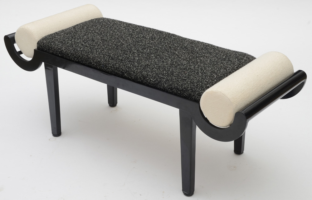 Black Metal Bed Bench EBTH