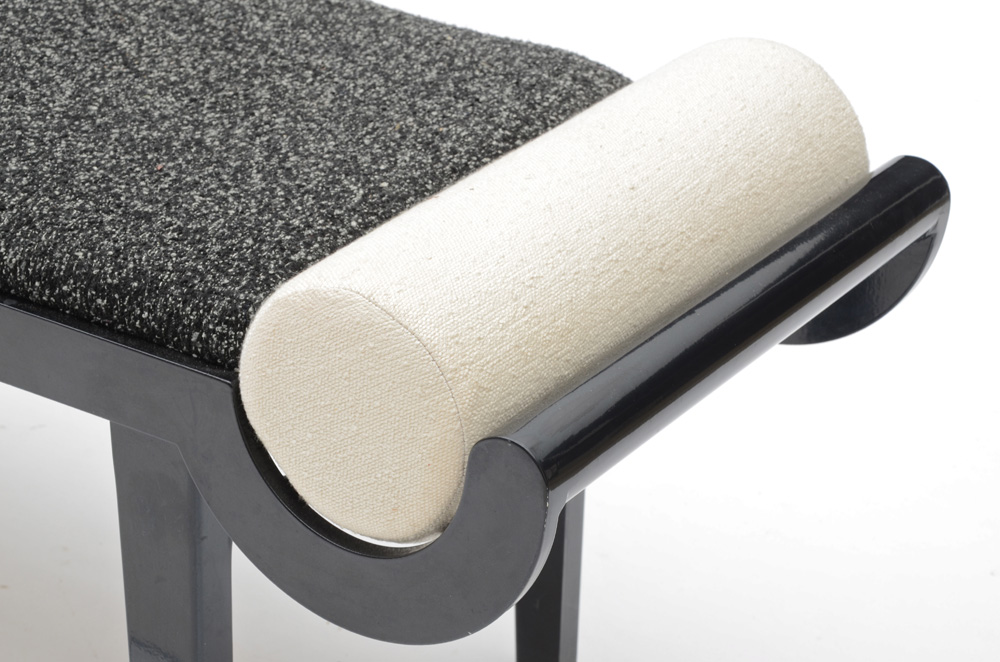 Black Metal Bed Bench EBTH