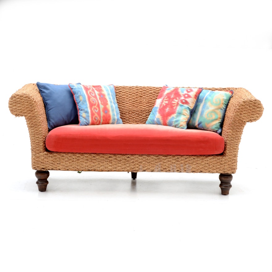 Seagrass sofa