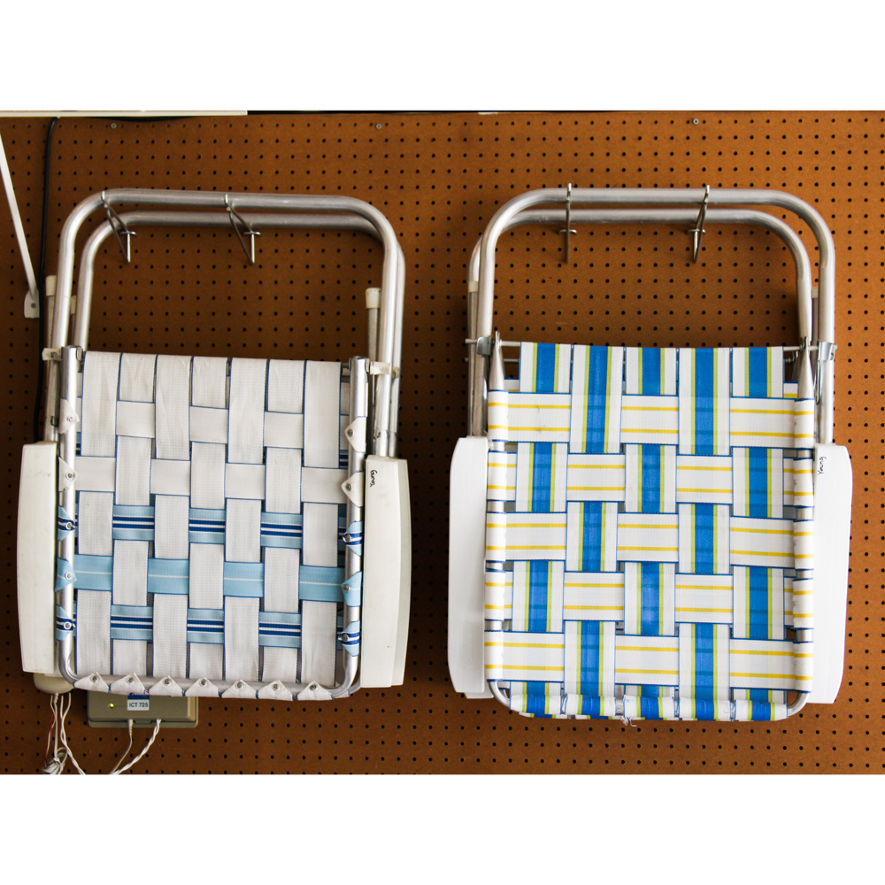 Vintage Metal Folding Lawn Chairs EBTH