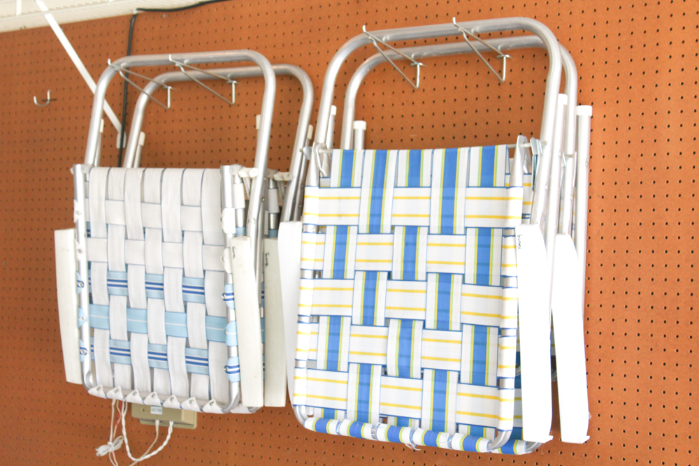 Vintage Metal Folding Lawn Chairs EBTH