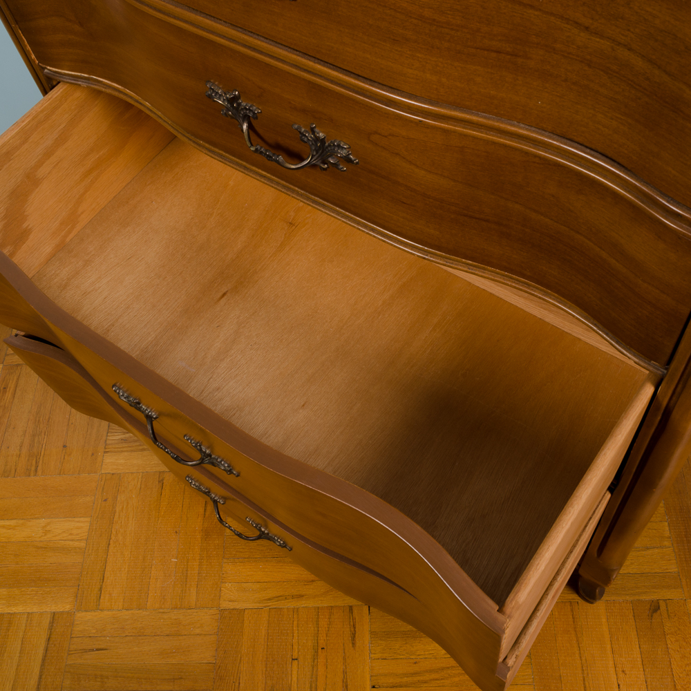 French Provincial Style Tall Chest of Drawers by Bassett Furniture EBTH