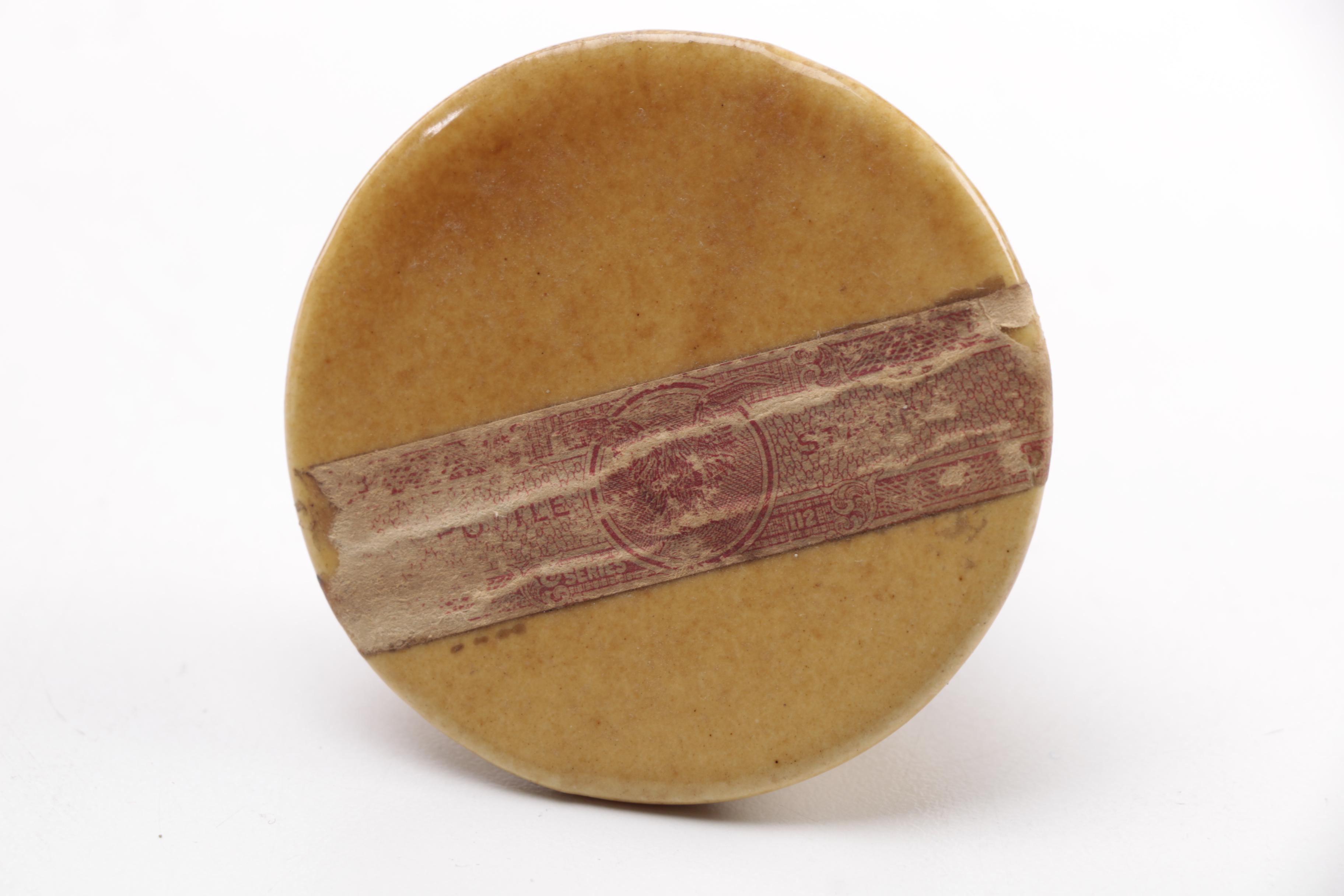 1970s Rare Antique "Zodiac Series" Leo/Aquarius Ceramic Decanter EBTH