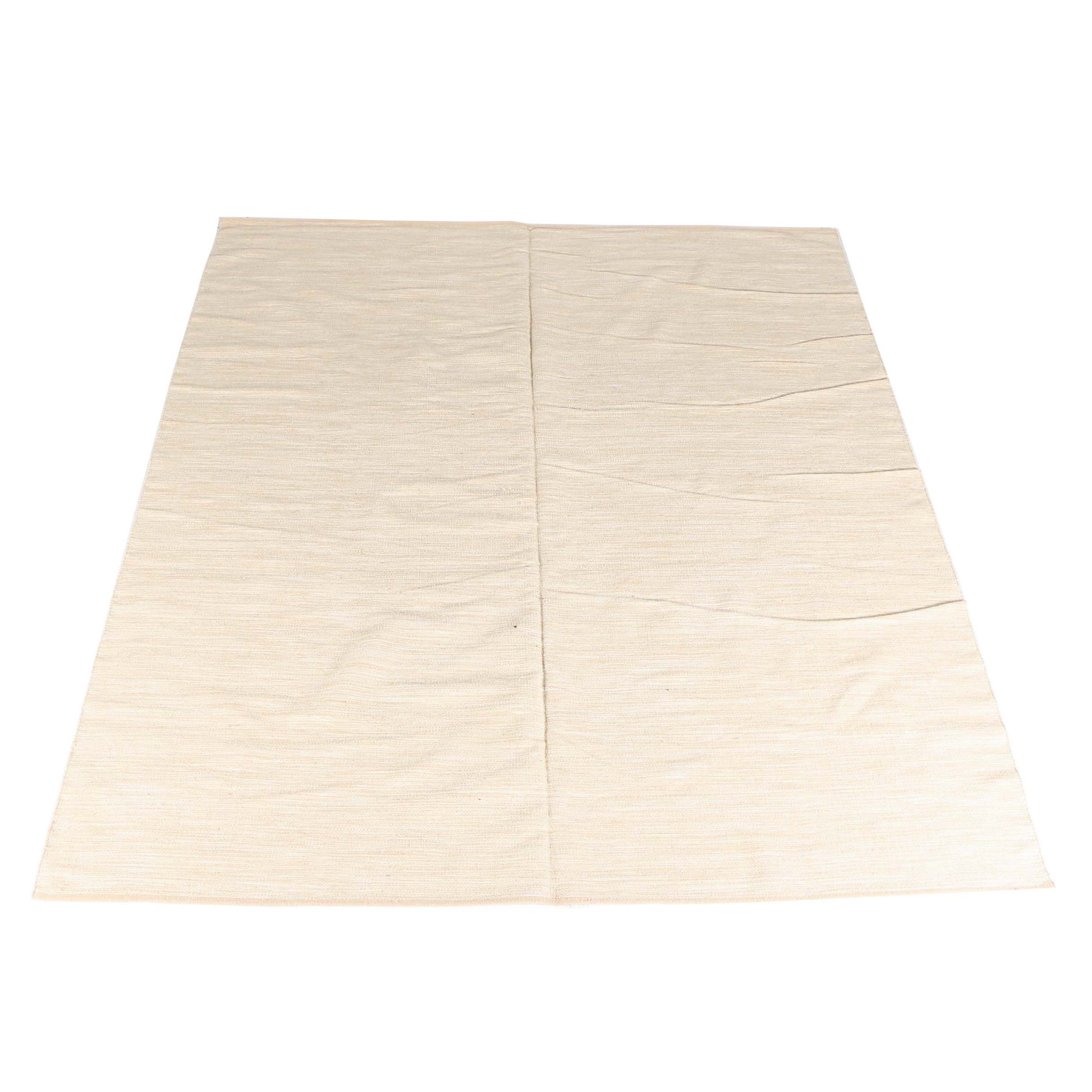 Crate Barrel Neutral Lamont Area Rug Ebth