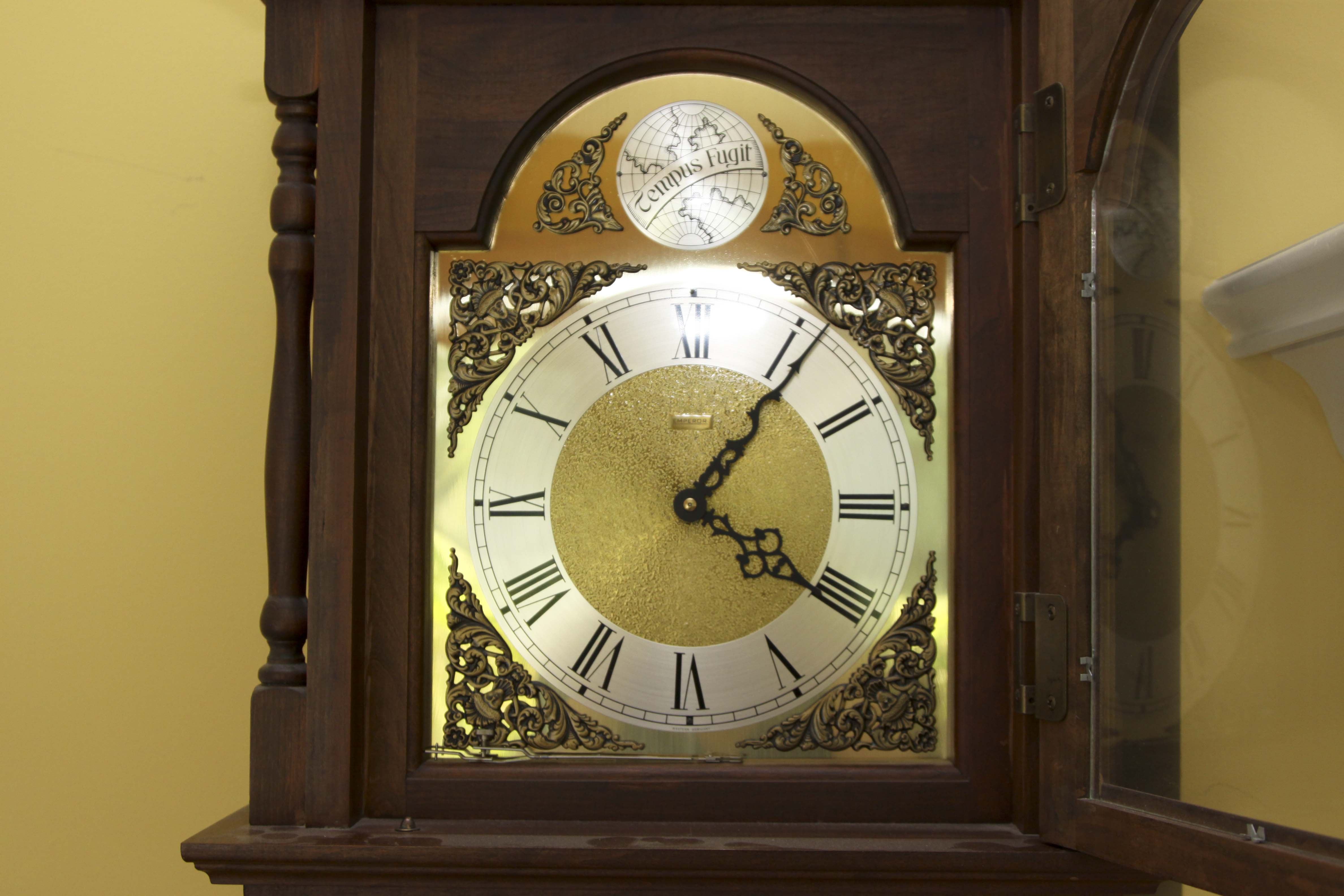 Tempus Fugit Grandfather Clock EBTH