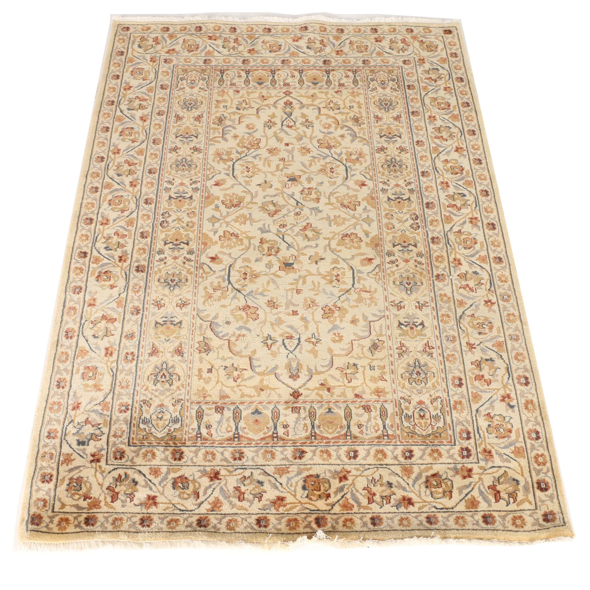 HandKnotted Ethan Allen "Romantic Taj" Area Rug EBTH