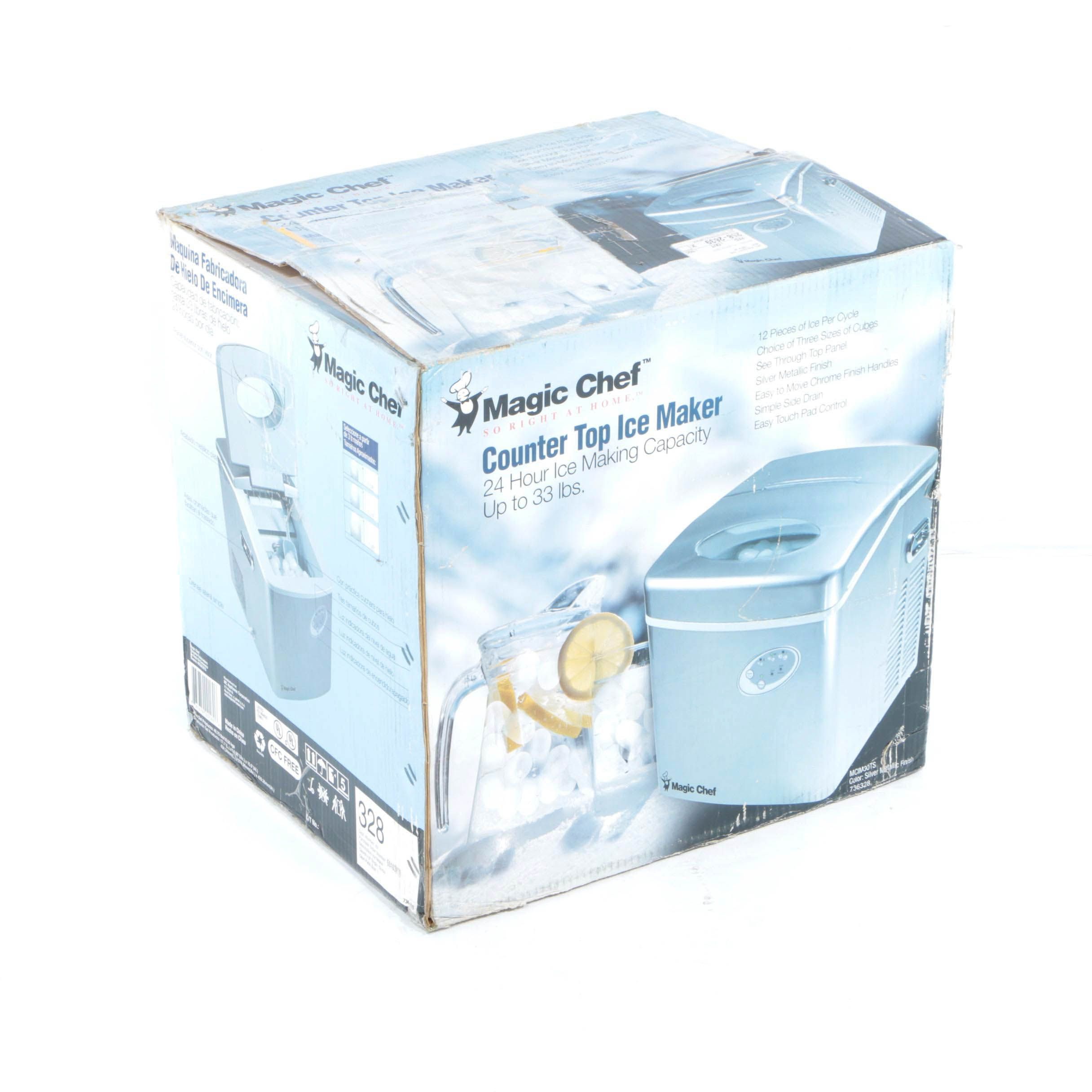 Magic Chef Counter Top Ice Maker EBTH