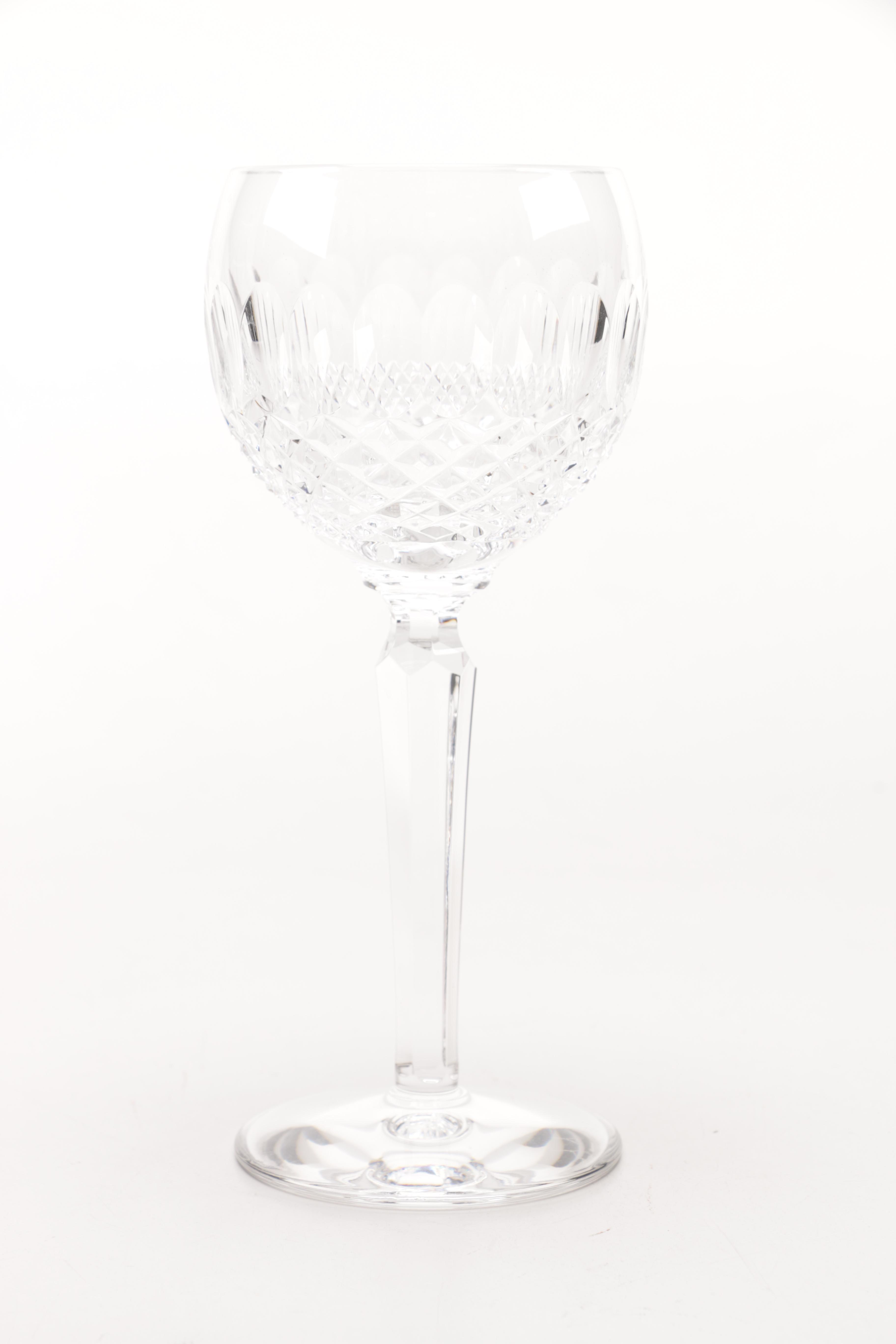 Waterford Crystal "Colleen" Hock Wine Glasses EBTH