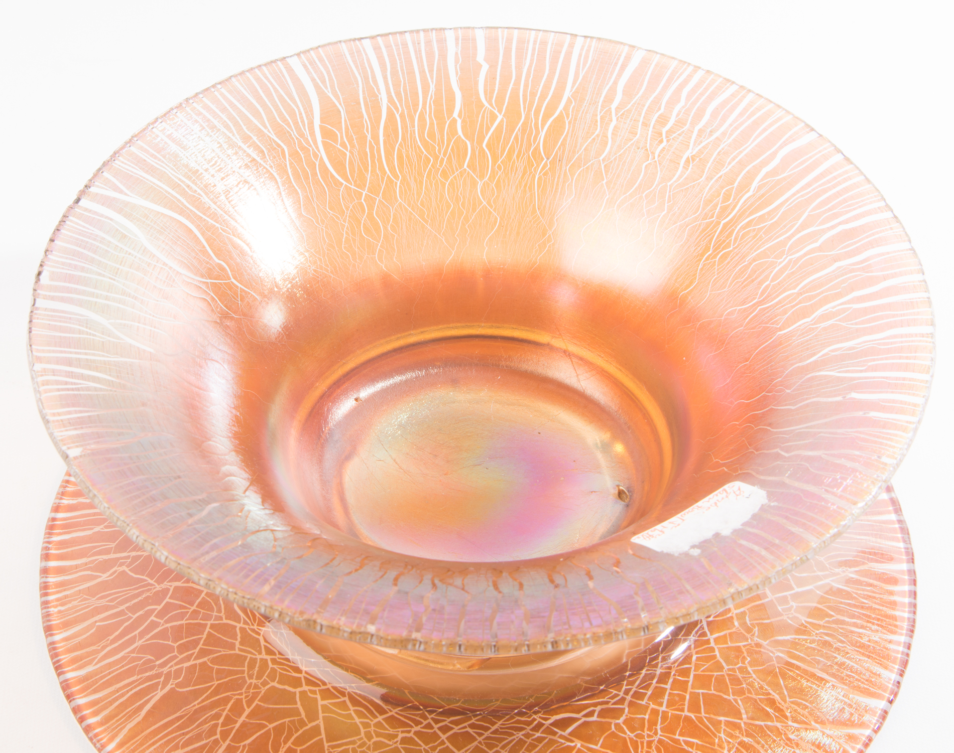 Onion Skin Glass Tableware EBTH