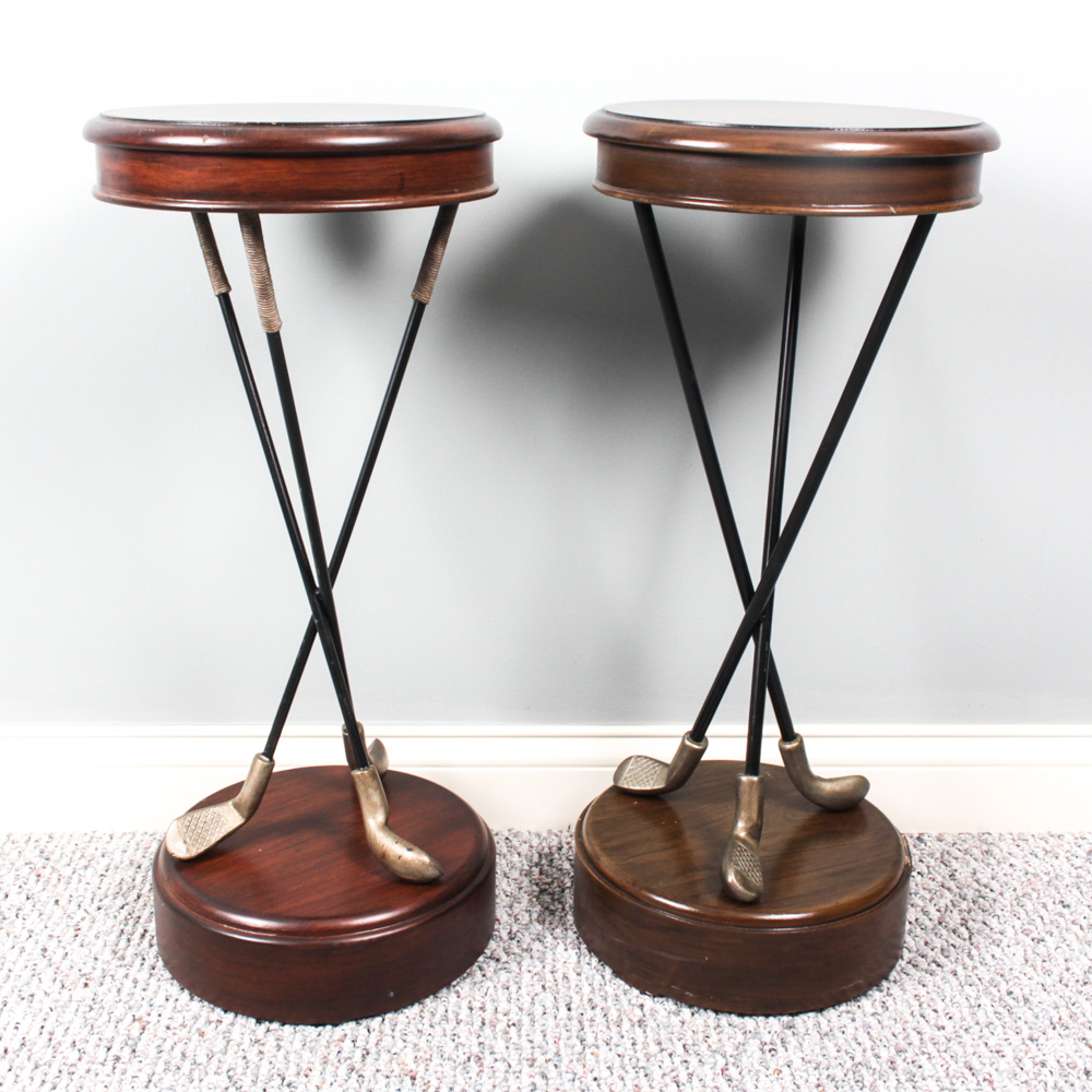 Golf Themed Accent Tables EBTH