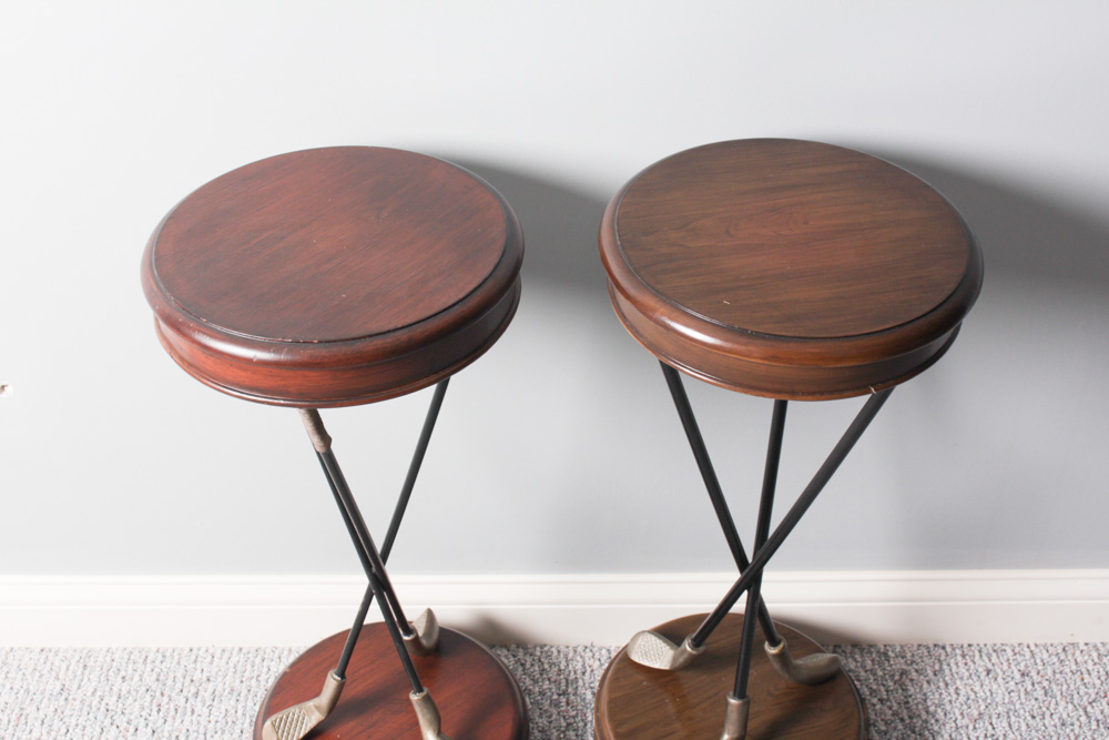 Golf Themed Accent Tables EBTH