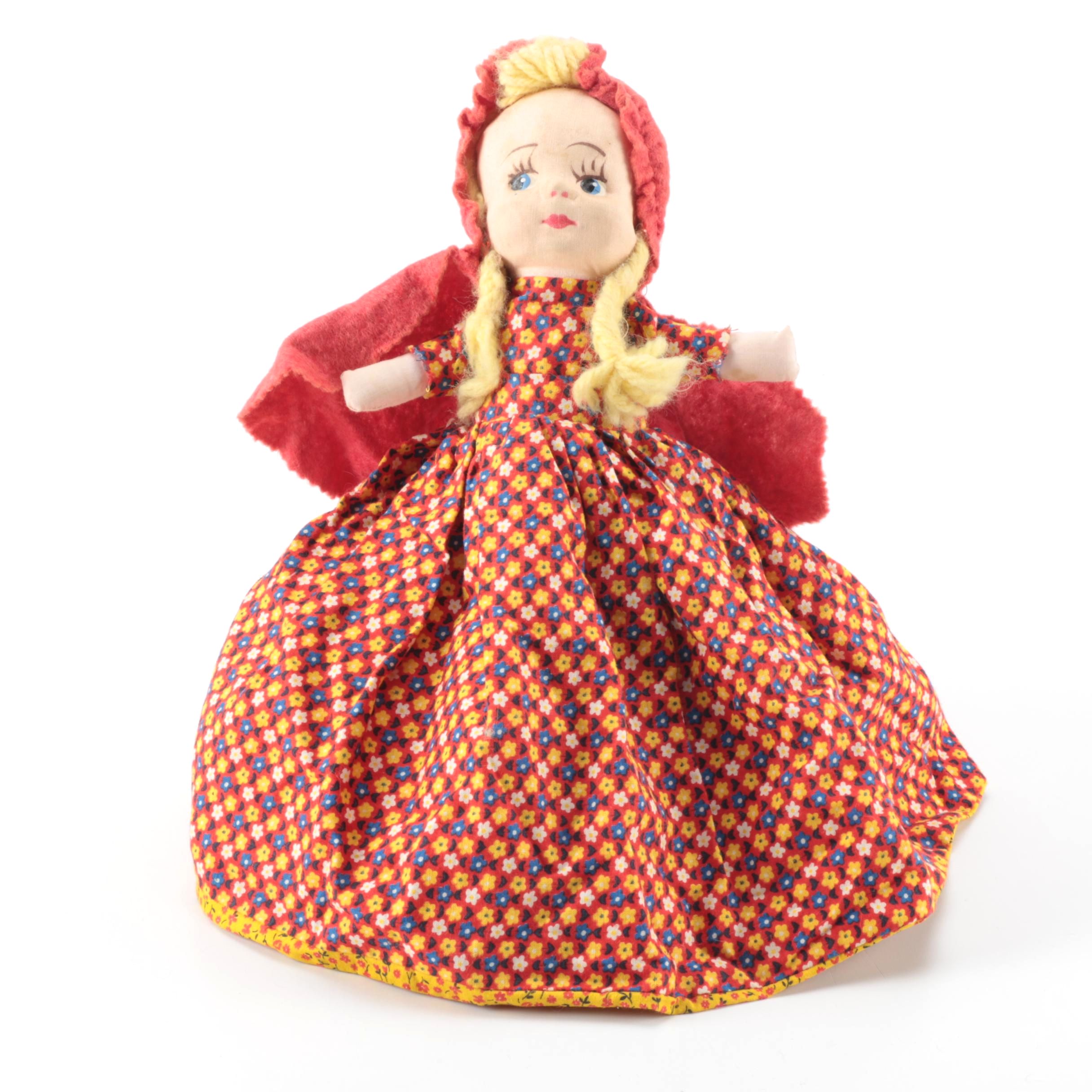little red riding hood topsy turvy doll