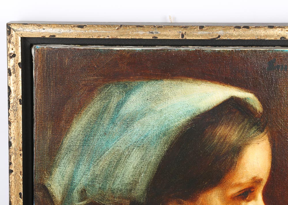 Evelyn Embry Oil Painting on Canvas EBTH