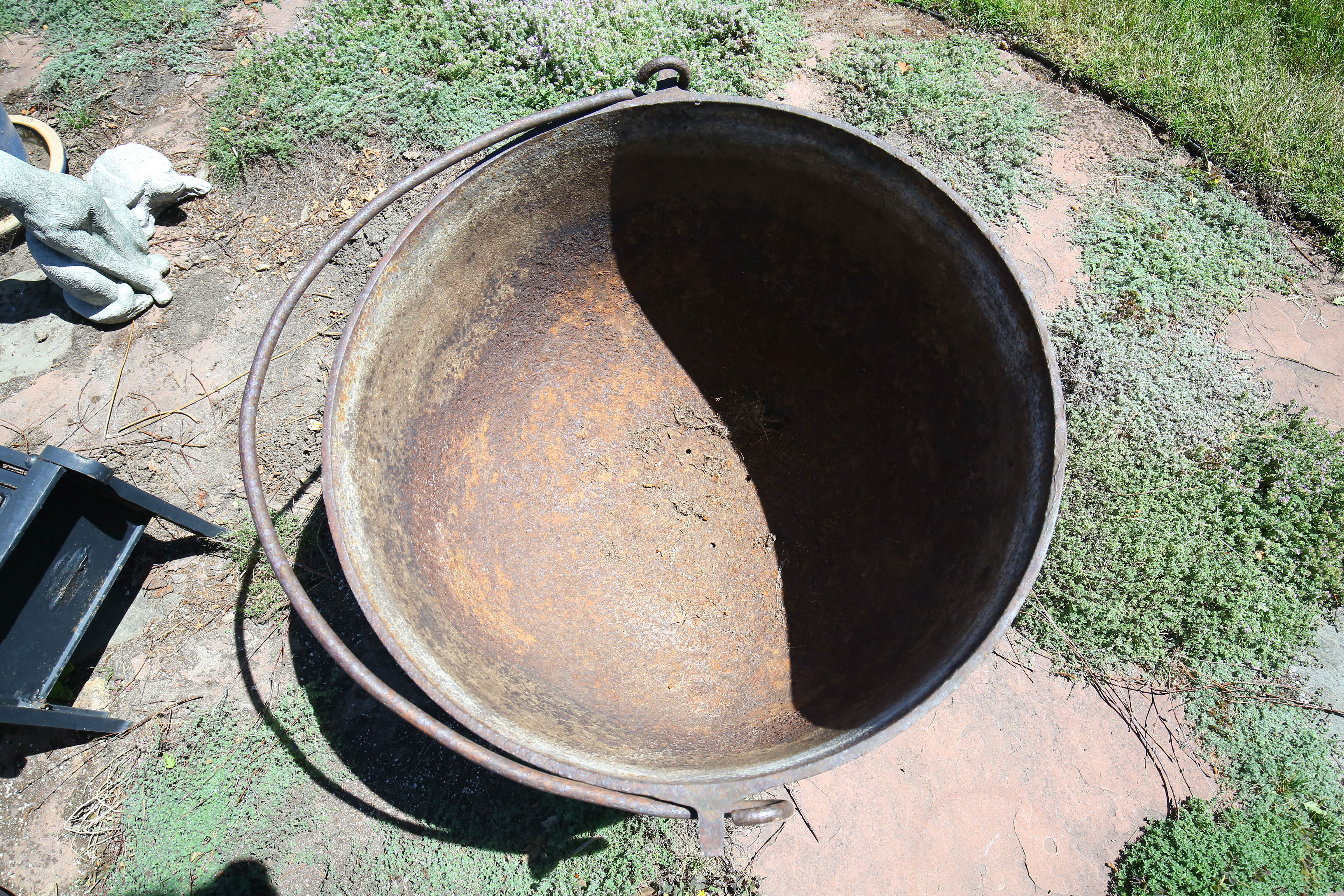 Antique Cast Iron Soap Kettle EBTH