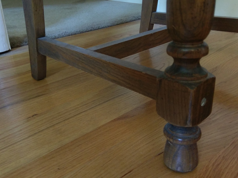 "Ship Ahoy" Desk and Hutch by YoungHinkle With Oak Chair EBTH