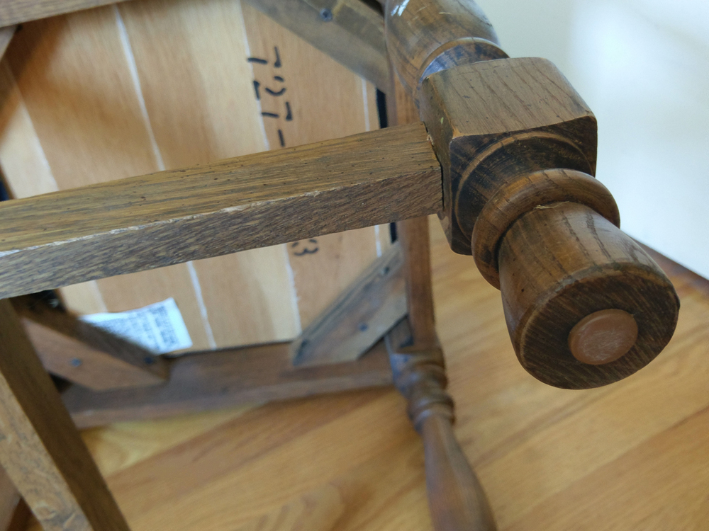 "Ship Ahoy" Desk and Hutch by YoungHinkle With Oak Chair EBTH