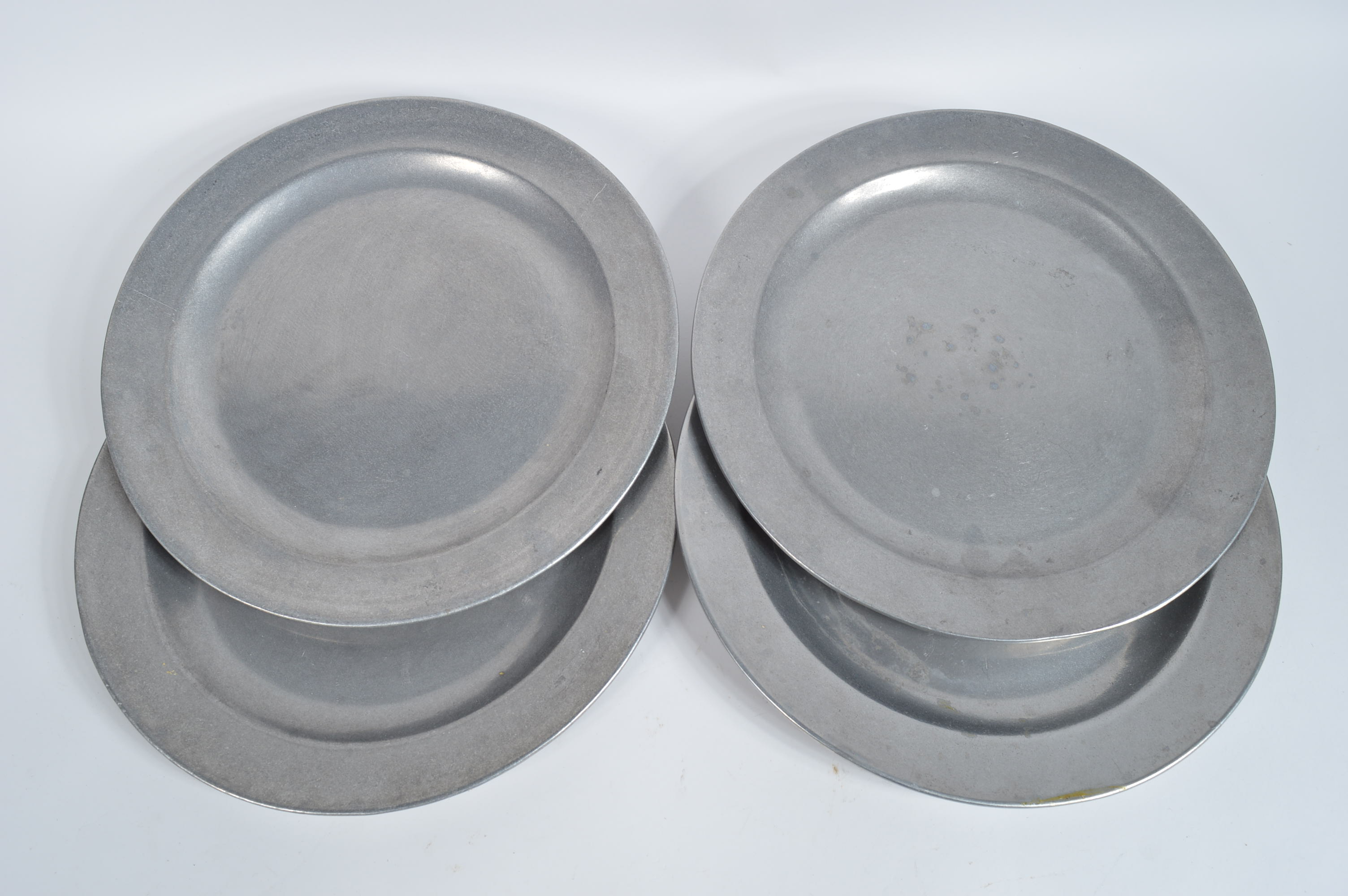Carson Pewter Plates EBTH