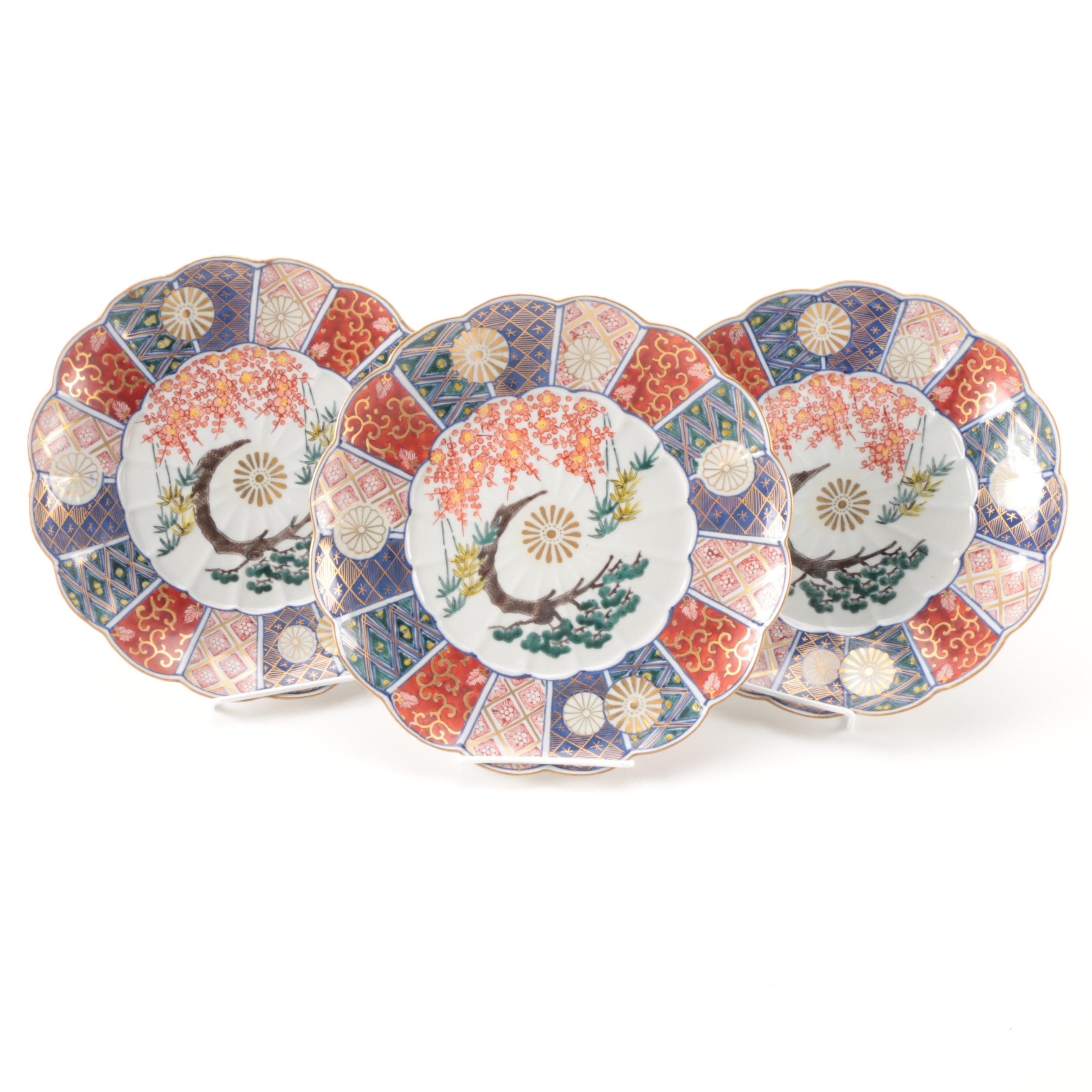 Japanese Imari Decorative Plates EBTH