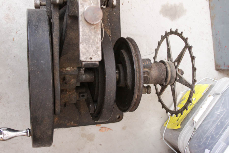 Antique Landis "Fleming" Shoe Repair Sewing Machine EBTH