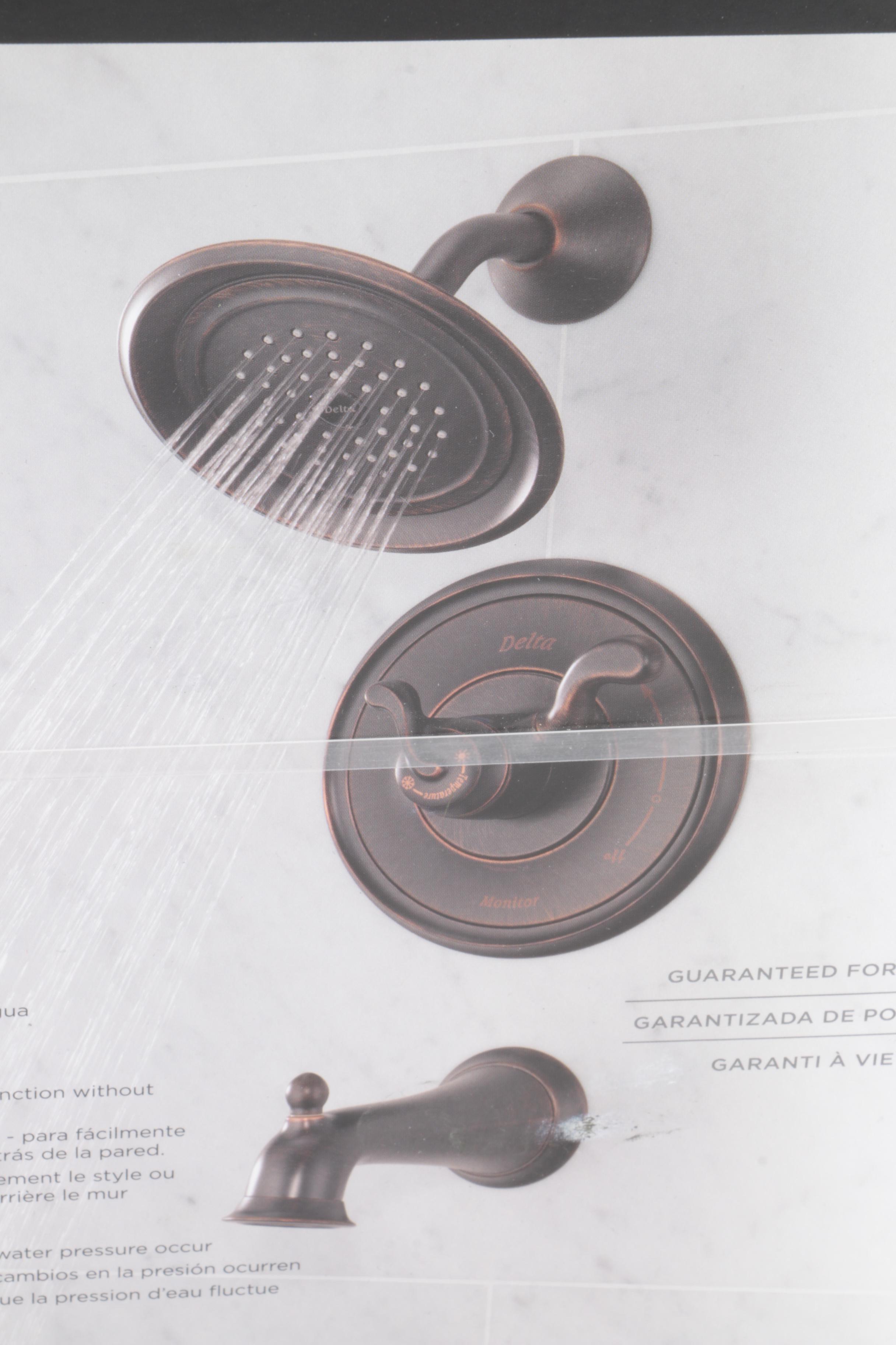 Delta "Vessona" Bronze Finished Shower Faucet EBTH