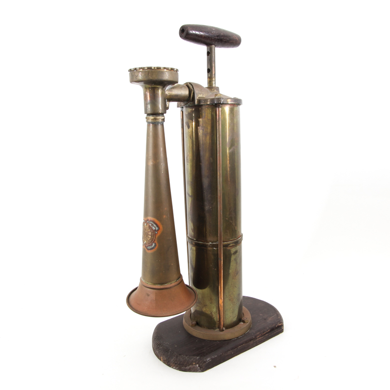 Kockums Brass Nautical Ship Fog Horn EBTH