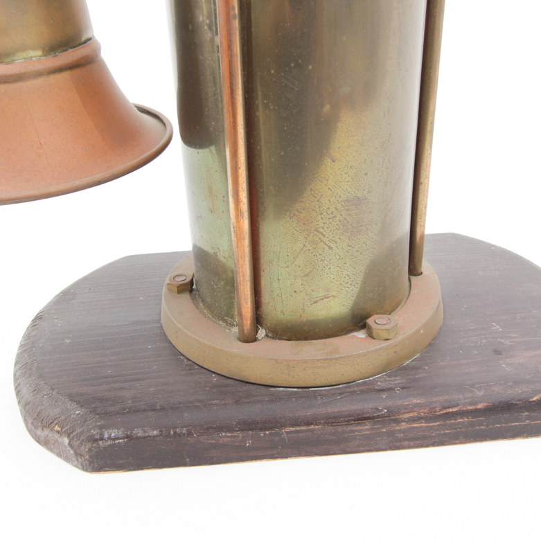 Kockums Brass Nautical Ship Fog Horn EBTH