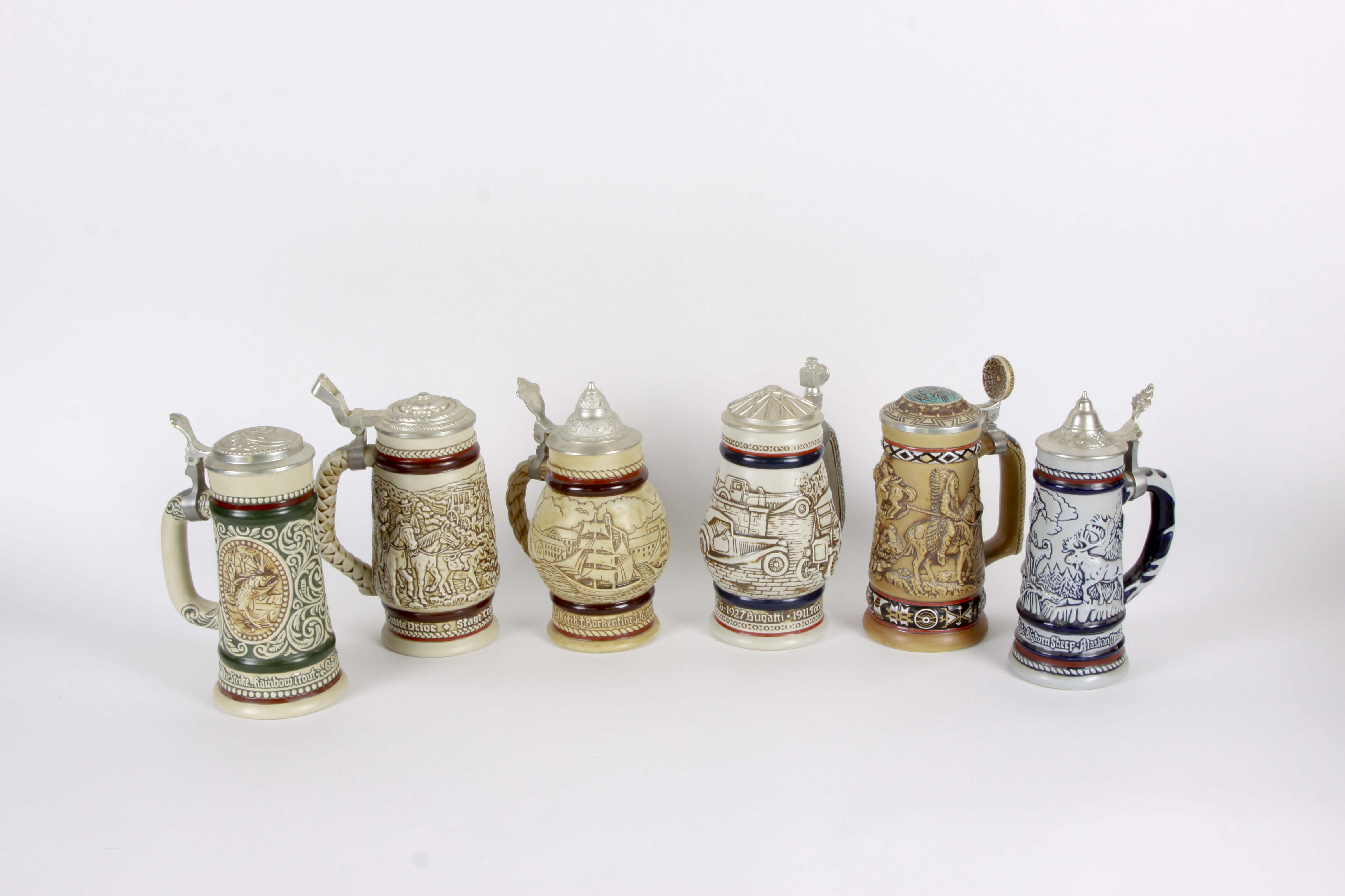 Vintage Collection of Avon Beer Steins EBTH